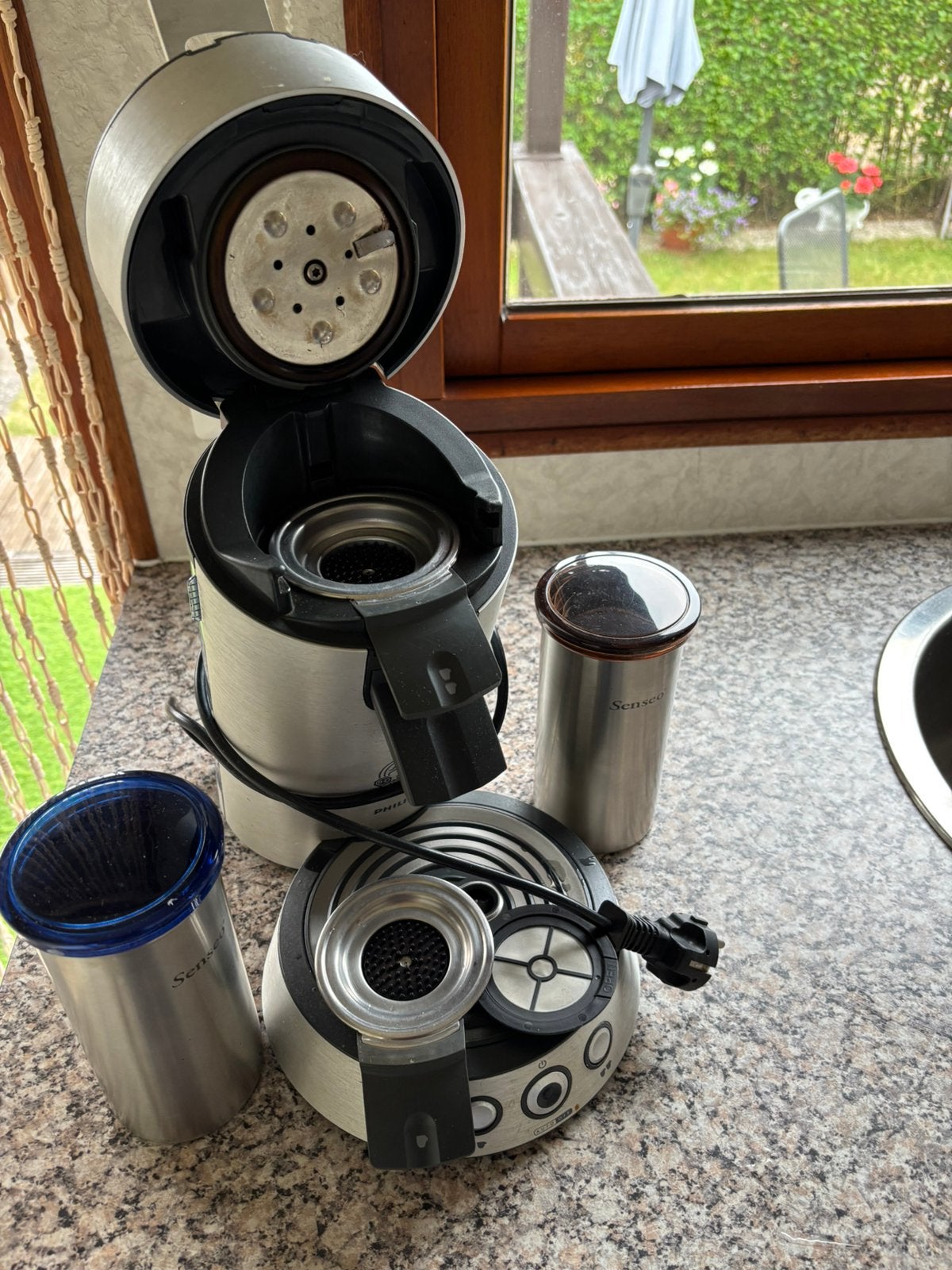 Senseo koffiezetapparaat, Ophalen, Koffiepads en cups, Gebruikt, Koffiemachine