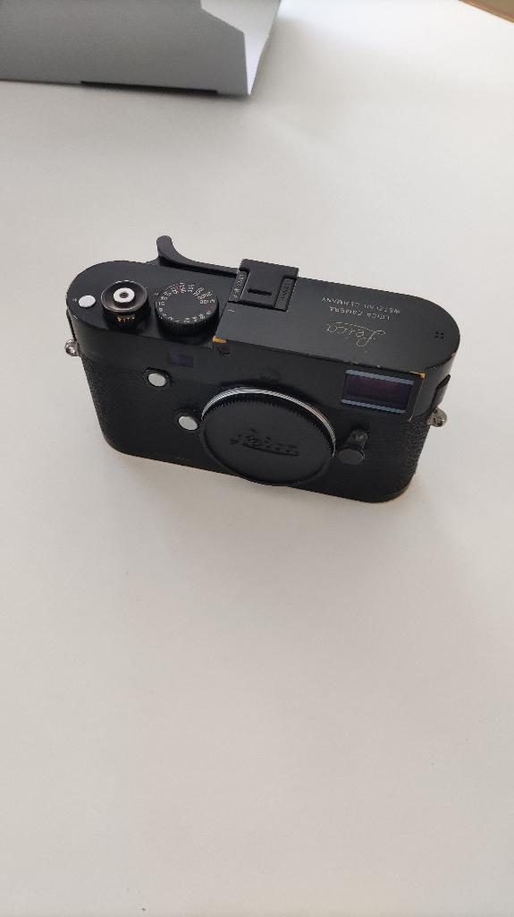 Leica M-P (Typ 240) Black, Audio, Tv en Foto, Fotocamera's Digitaal, Ophalen, Gebruikt, Overige Merken, 24 Megapixel