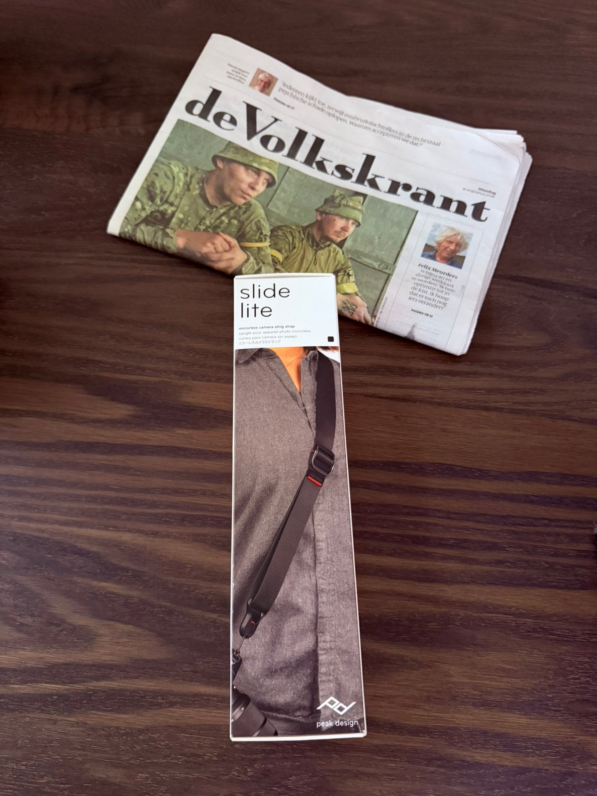 Peak Design Slide Lite V3 Black SLL-BK-3 – Nieuw & Geseald, Ophalen, Nieuw, Zwart, Peak Design