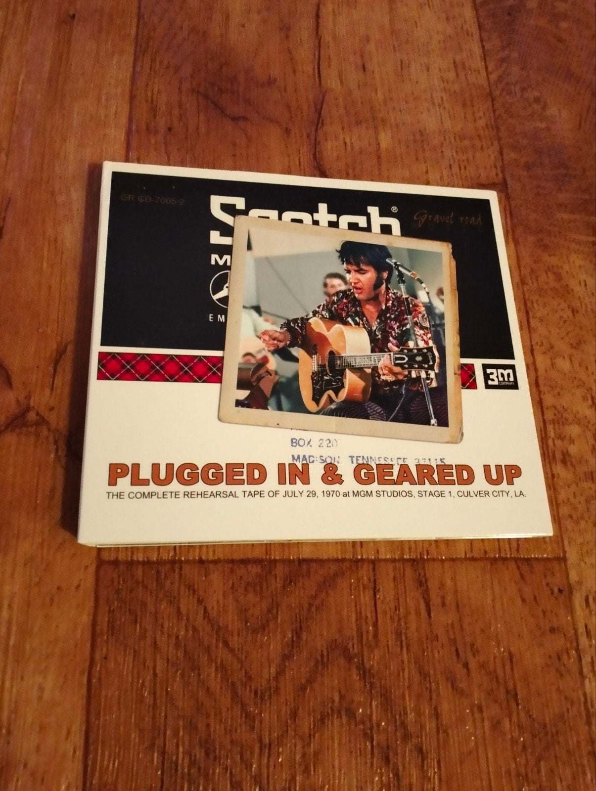 Elvis Presley Bootleg-cd "PLUGGED IN & GEARED UP", Ophalen of Verzenden, Zo goed als nieuw