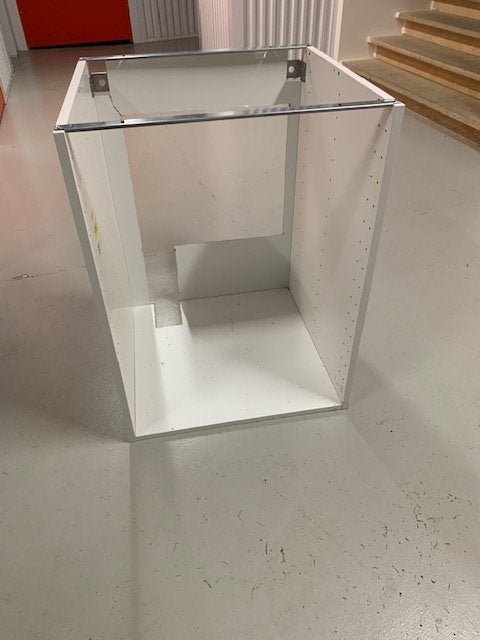 Ikea Metod onderkast 60x80, zgan evt met wit deurtje voxtorp, Ophalen, Wit, 50 tot 100 cm, Zo goed als nieuw