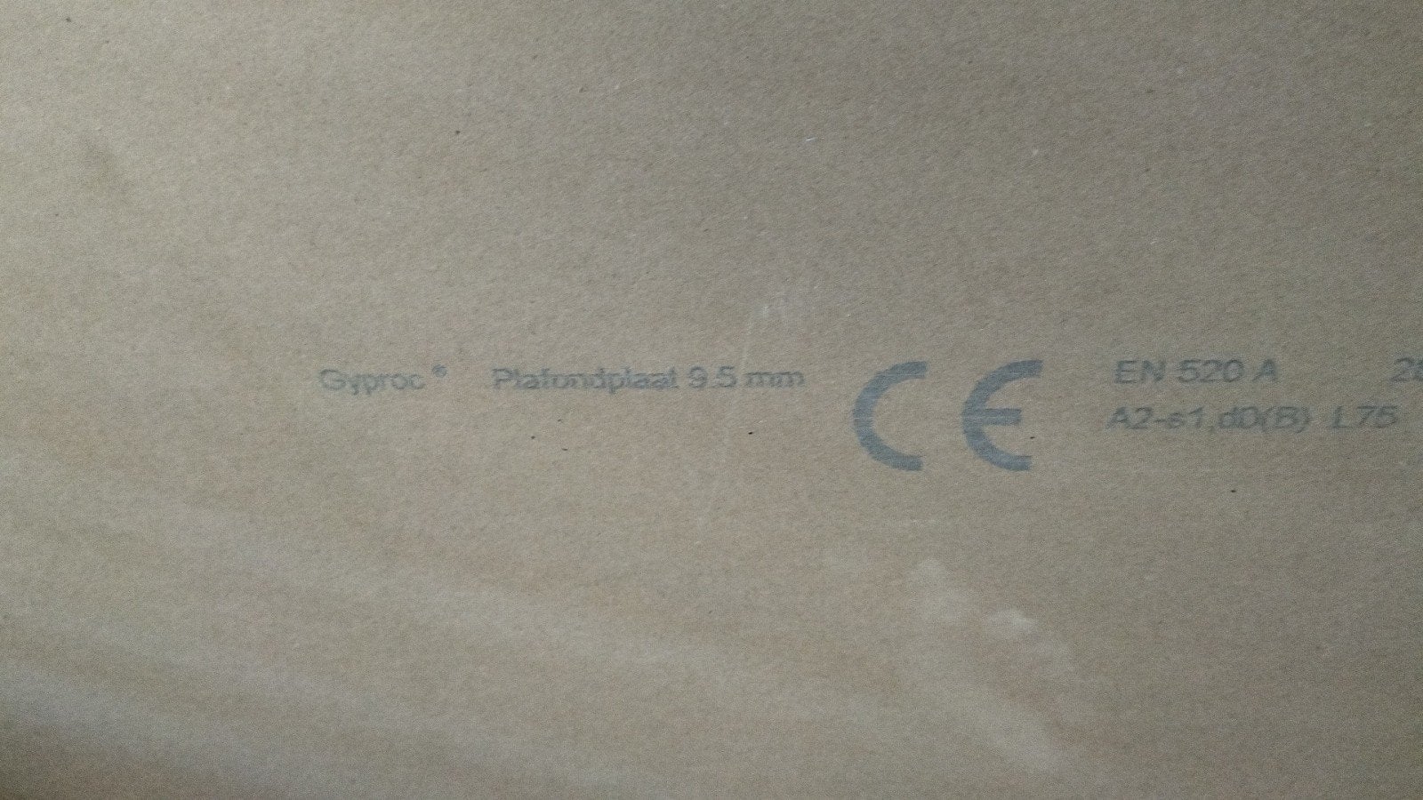 Gipsplaat Gyproc Plafondplaat  - 2 stuks, Doe-het-zelf en Verbouw, Ophalen