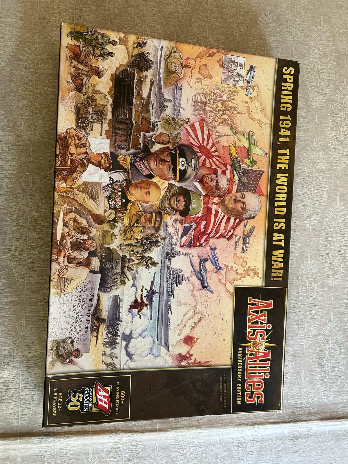 Axis & Allies Anniversary Edition Bordspel, Hobby en Vrije tijd, Gezelschapsspellen | Bordspellen, Drie of vier spelers, Ophalen of Verzenden