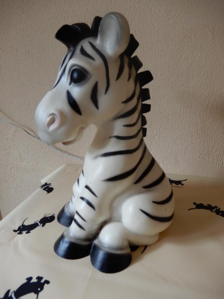 Heico Kinderlamp / figuurlamp / lamp Zebra, Verzenden, Gebruikt, Lamp