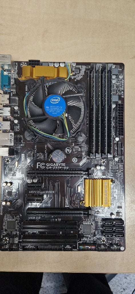 Gigabyte Z97P + i5 4570 + 16g + ssd, Gebruikt, DDR3, Ophalen of Verzenden, LGA 1150