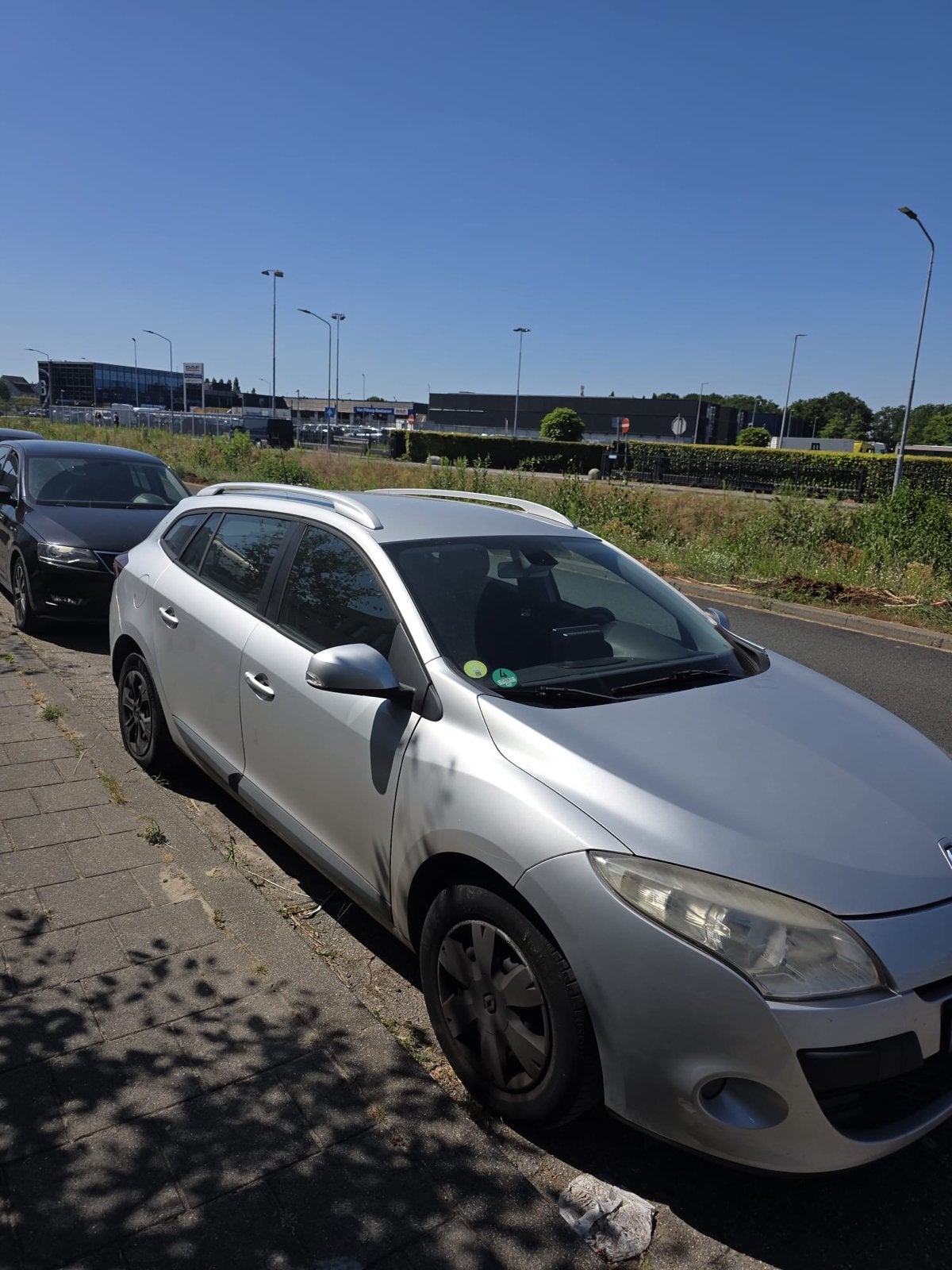*EXPORT* Renault Mégane 1.6 16V 81KW Estate 2010 Grijs, Auto's, Voorwielaandrijving, Stof, Zwart, 4 cilinders