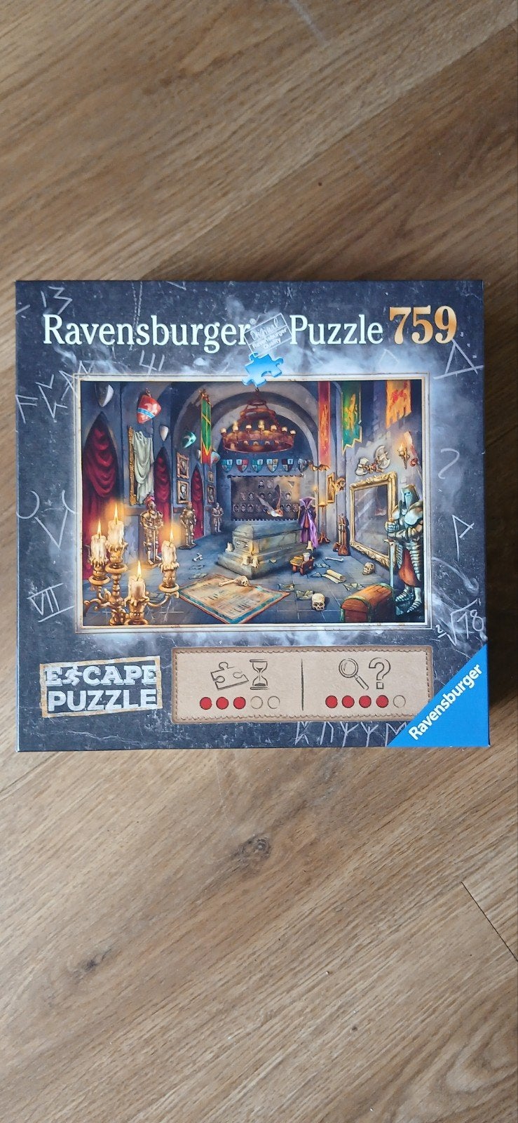 Ravensburger Escape Puzzle 759 stukjes - Mysterieuze Kamer, Ophalen, Zo goed als nieuw