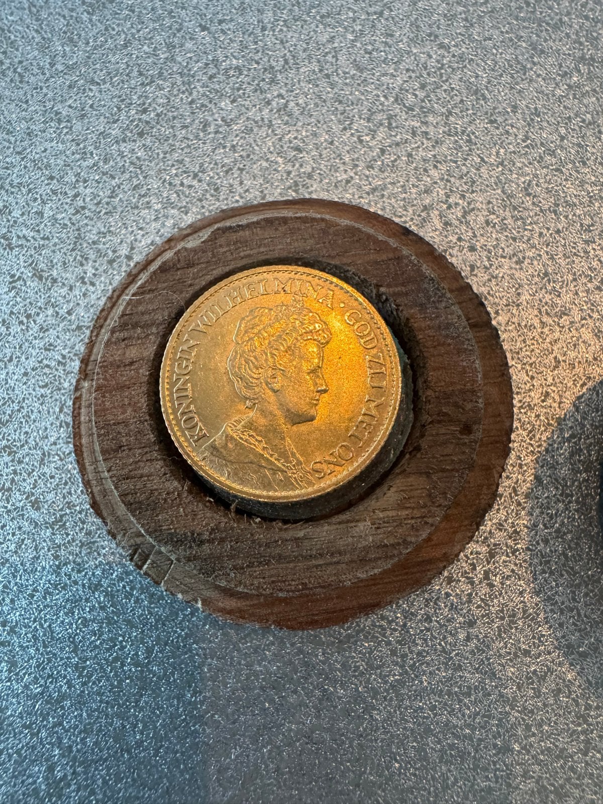 Gouden 10 Gulden 1912 Wilhelmina in beschermdoos, Koningin Wilhelmina, Losse munt, 10 gulden, Goud