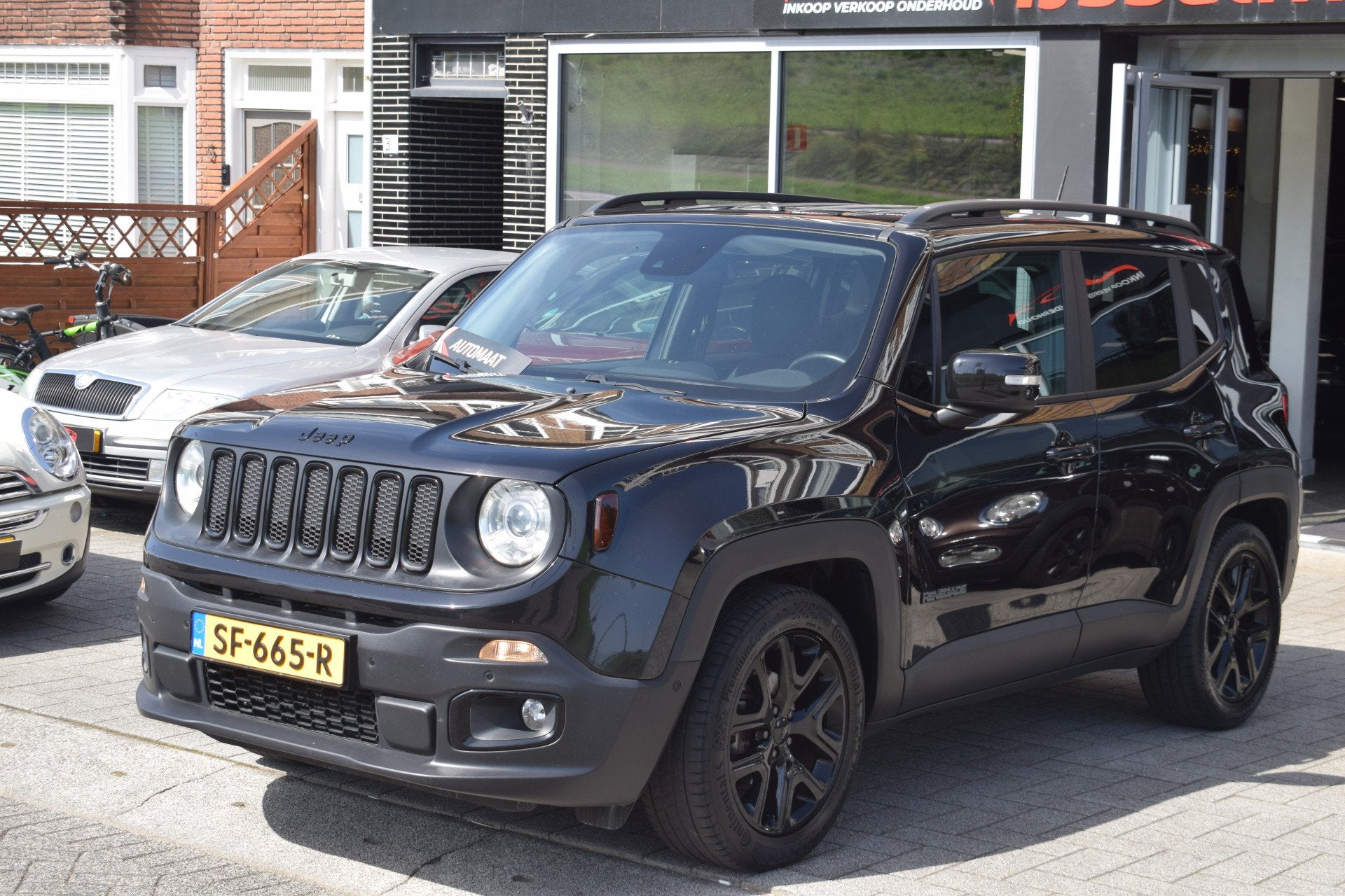 Jeep Renegade 1.4 MultiAir Limited Automaat NAP Apple Carpla, Auto's, Jeep, Stof, Gebruikt, 4 cilinders, Parkeersensor