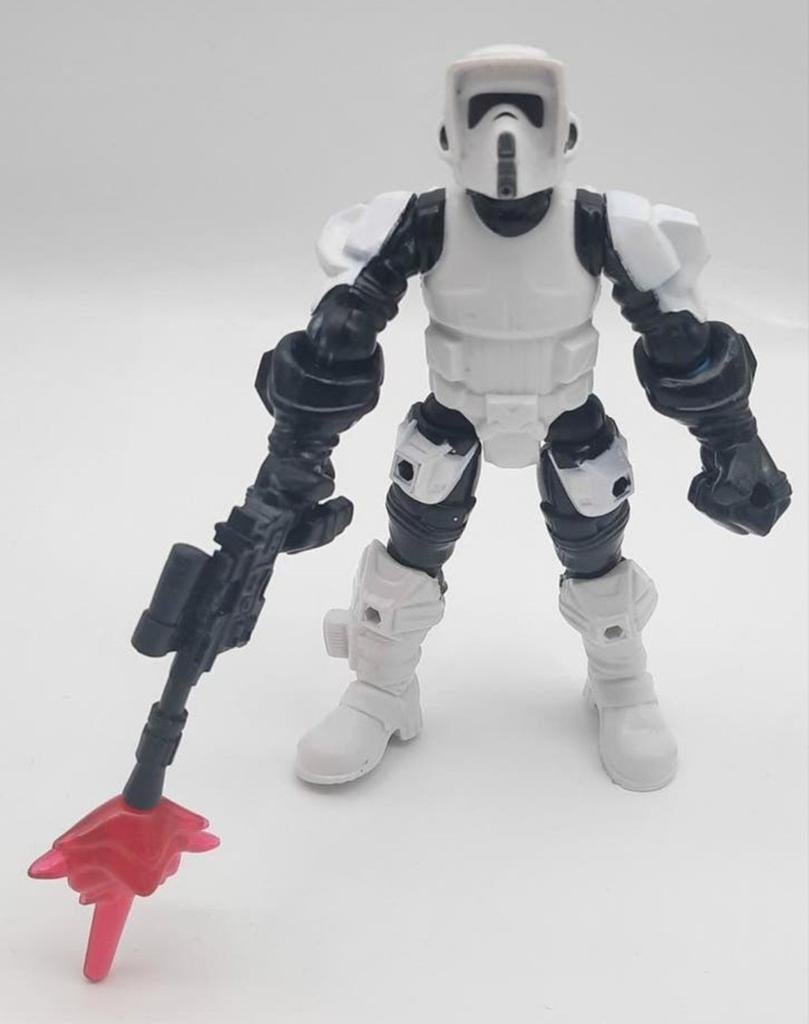 Star Wars Hero Mashers SCOUT Trooper Hasbro, Ophalen of Verzenden, Zo goed als nieuw, Actiefiguurtje