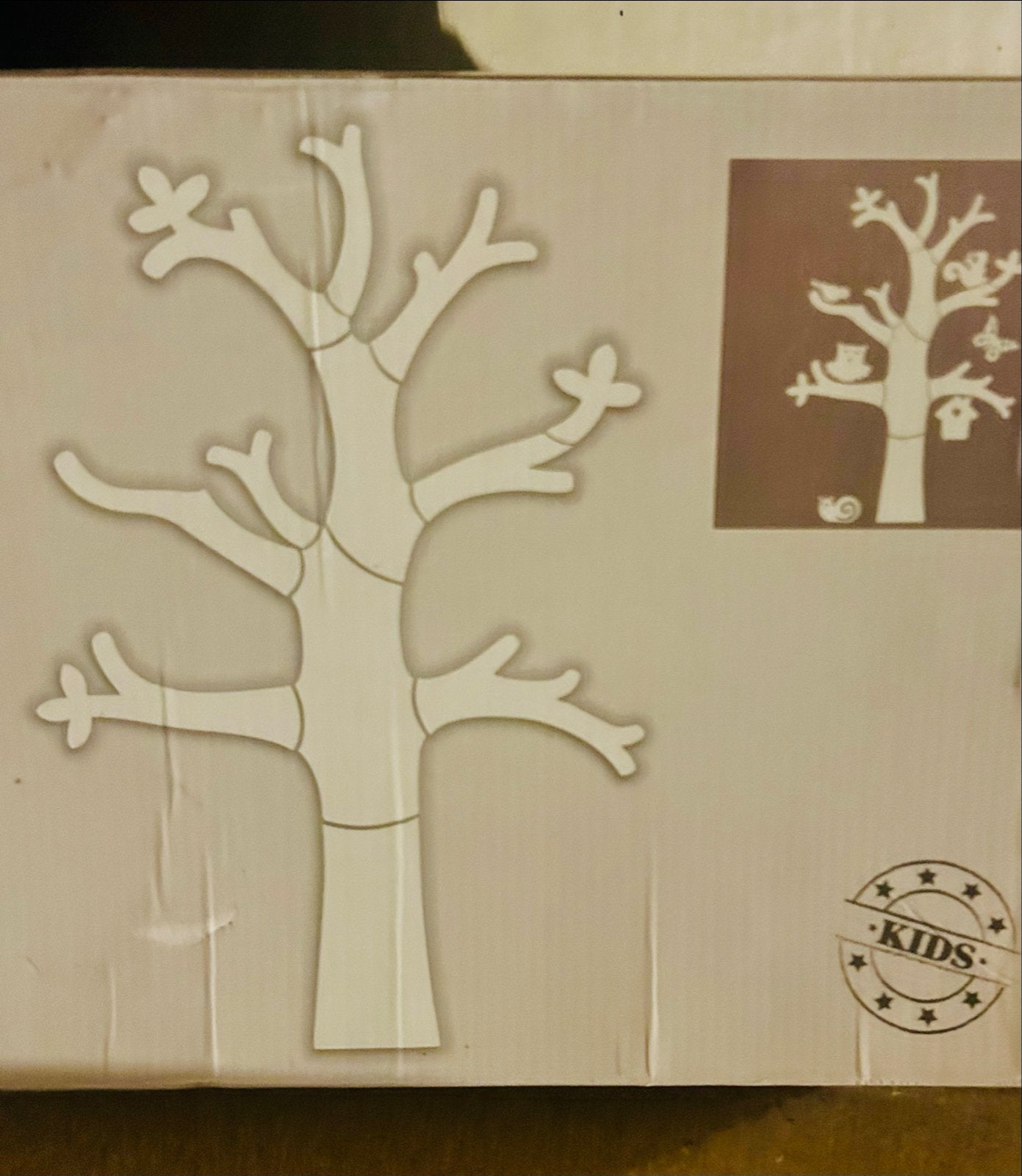 Xenos Wandboom MDF 180x120 cm - nieuw in doos, Kinderen en Baby's, Ophalen, Overige merken, Nieuw, Wit