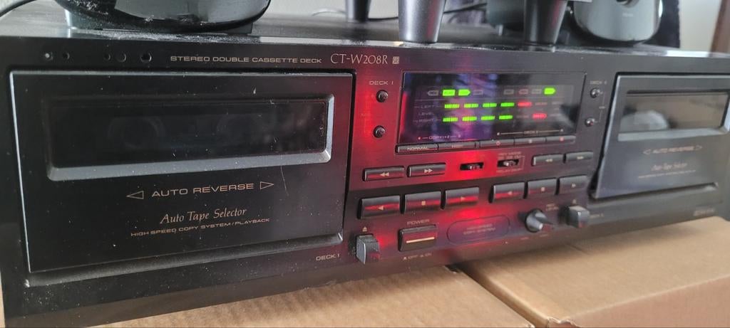 Pioneer CT-W 208 R

(Stereo Double Cassette Deck), Ophalen, Dubbel, Overige merken, Auto-reverse