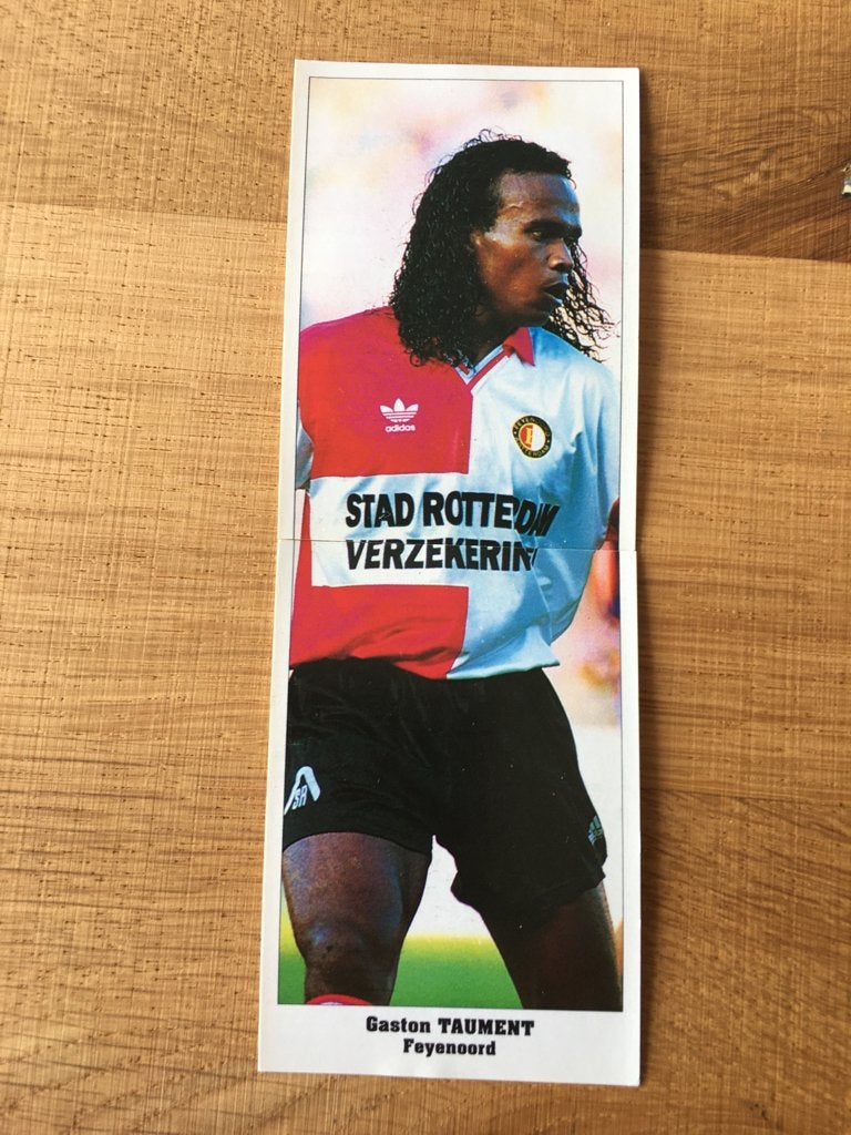 Voetbal stickers Feyenoord ~ Gaston Taument, Ophalen of Verzenden, Nieuw, Meerdere stickers