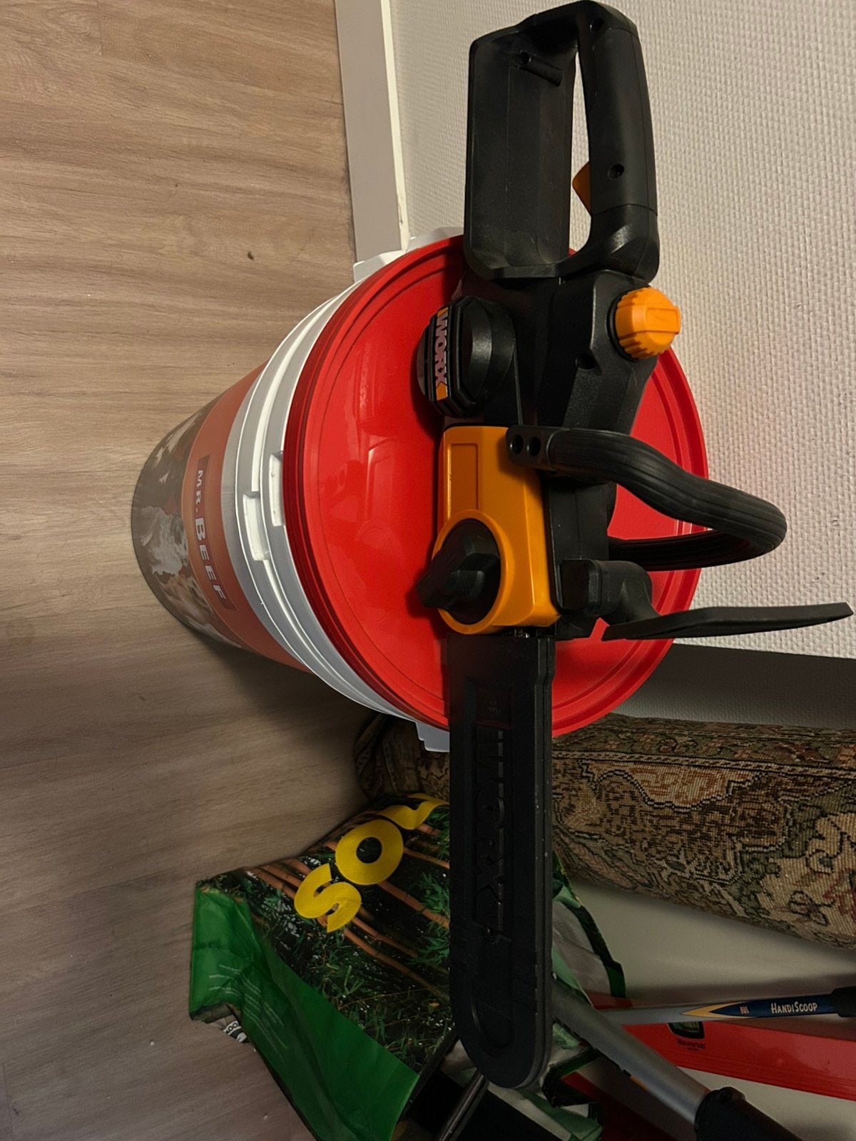 Worx WG322E.9, Ophalen, Zo goed als nieuw