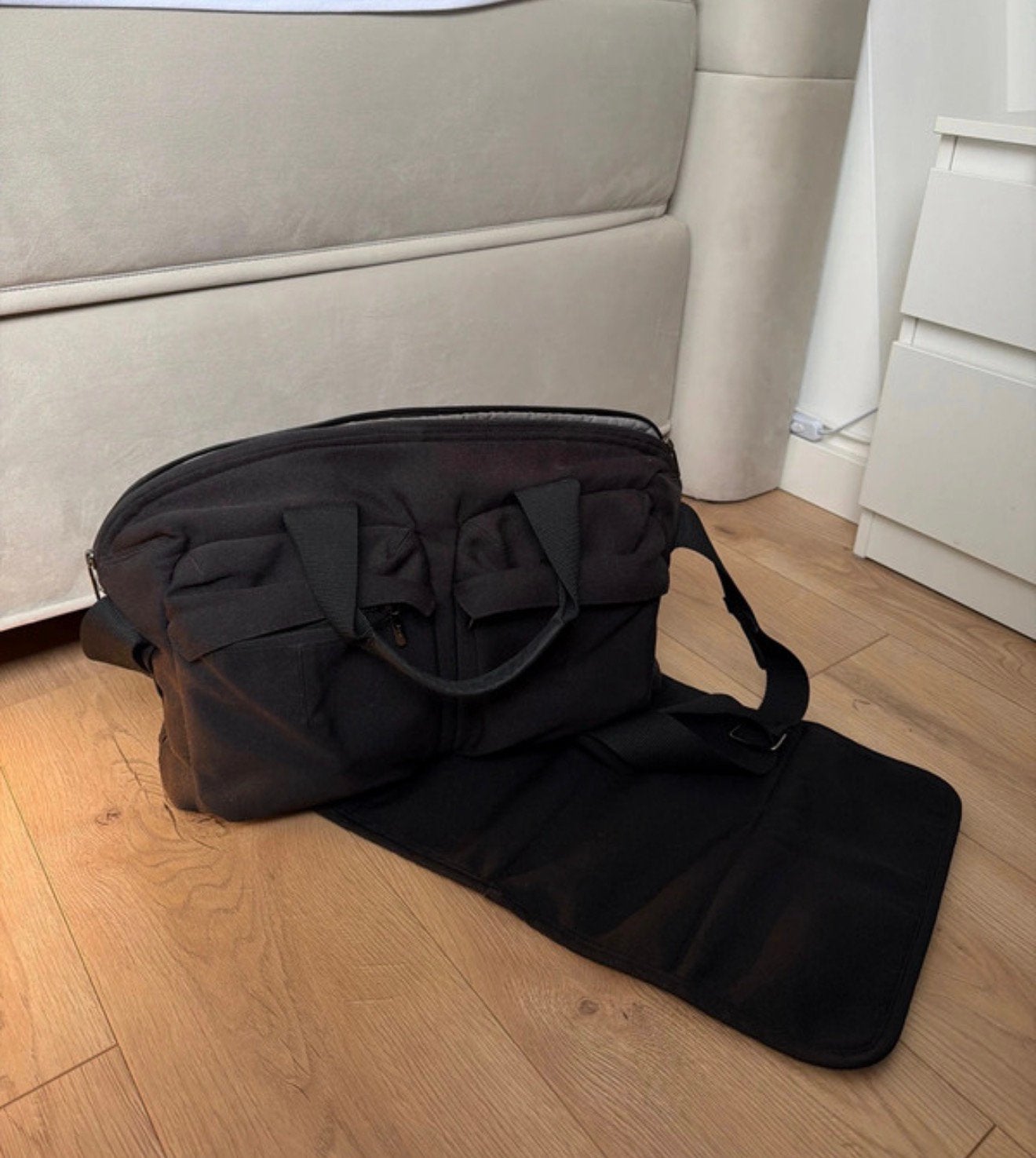Joolz luiertas zwart, Kinderen en Baby's, Luiertassen, Ophalen, Gebruikt