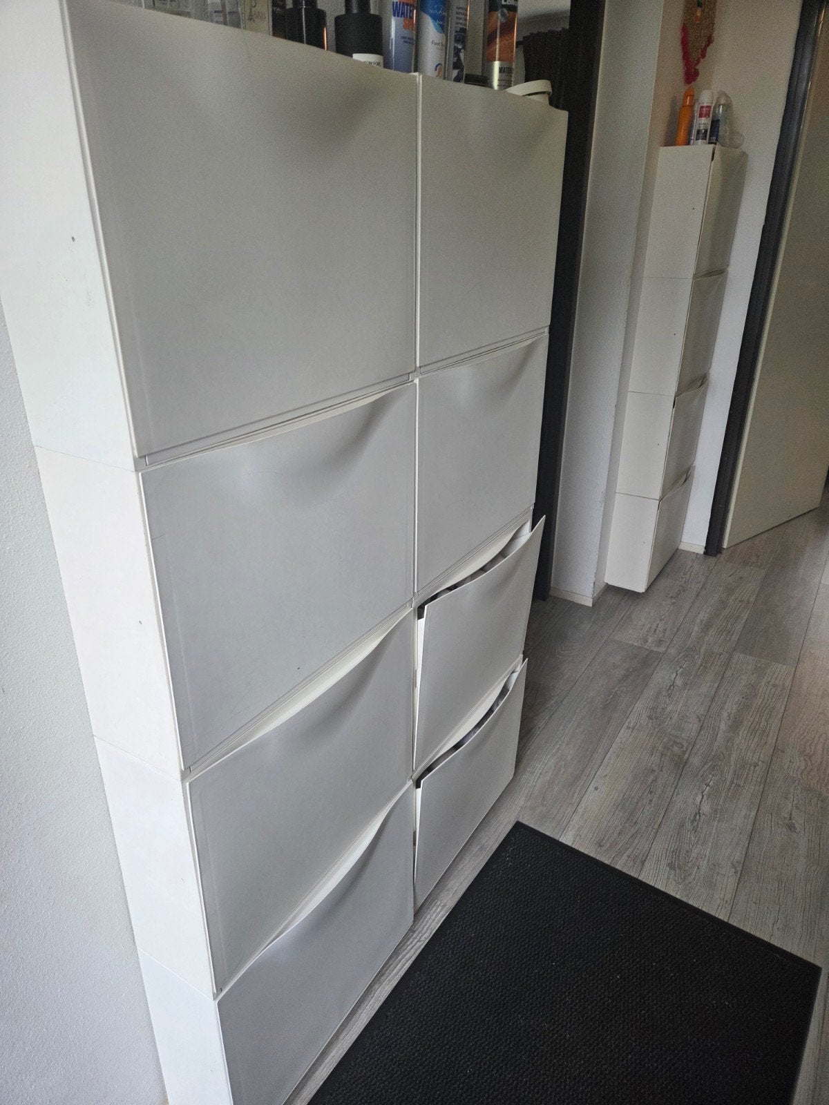 IKEA TRONES Schoenenkast/Opberger - Wit, 52x18x39 cm, Huis en Inrichting, Ophalen