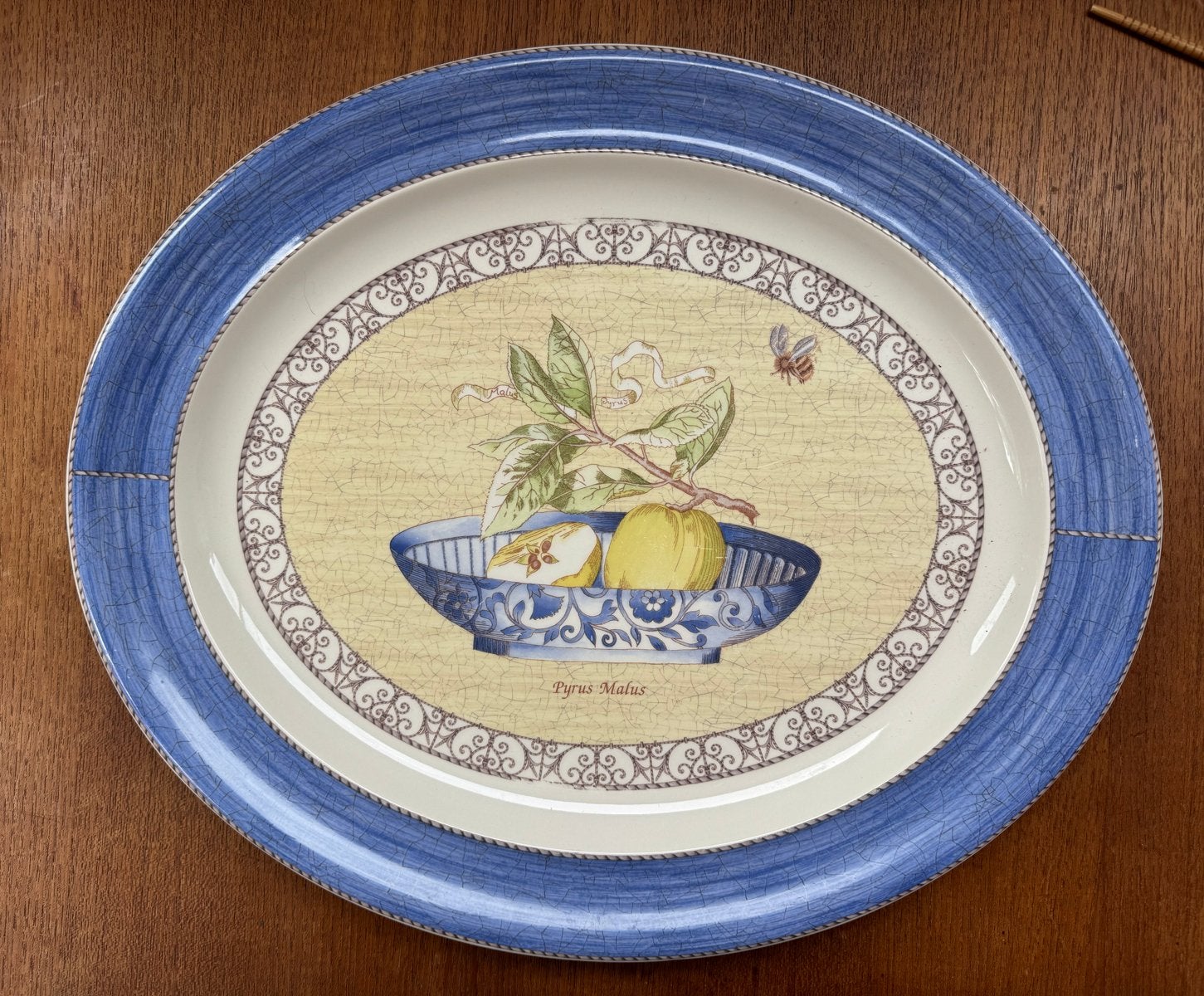 Wedgwood Sarah's Garden grote serveerschaal, Ophalen, Klassiek, Wedgwood, Porselein