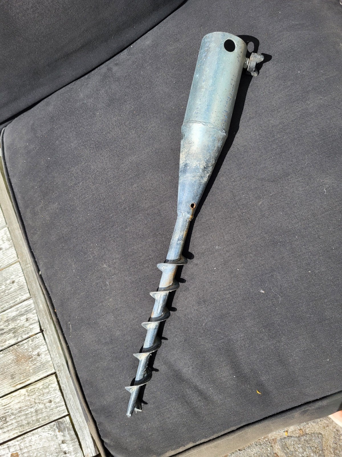Grondboor voor tuin en bouwprojecten, Ophalen of Verzenden, Gebruikt, Grondboor