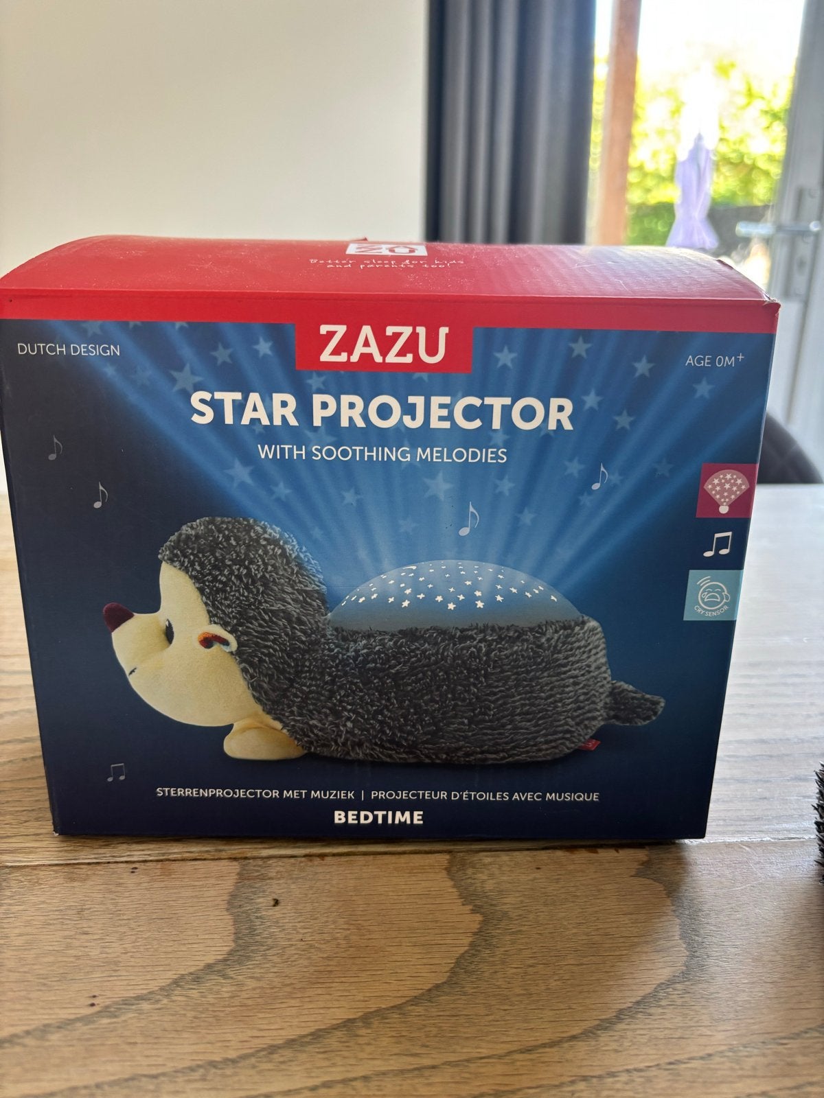 ZAZU Sterrenprojector Egel met rustgevende melodieën, Ophalen, Zo goed als nieuw, Overige typen, Met licht