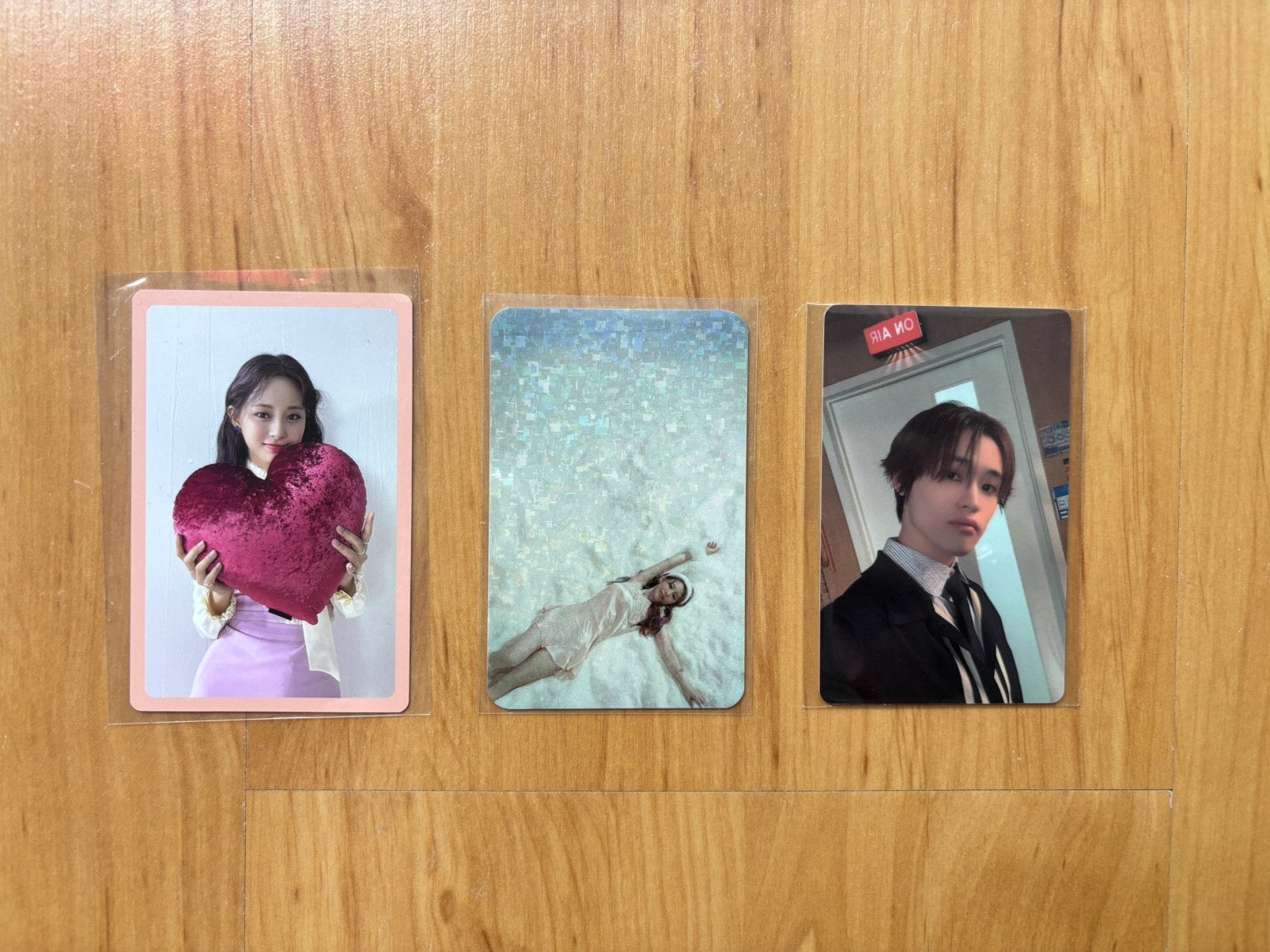 NCT Dream, TWICE, LE SSERAFIM photocards kpop, Ophalen, Zo goed als nieuw, Foto of Kaart
