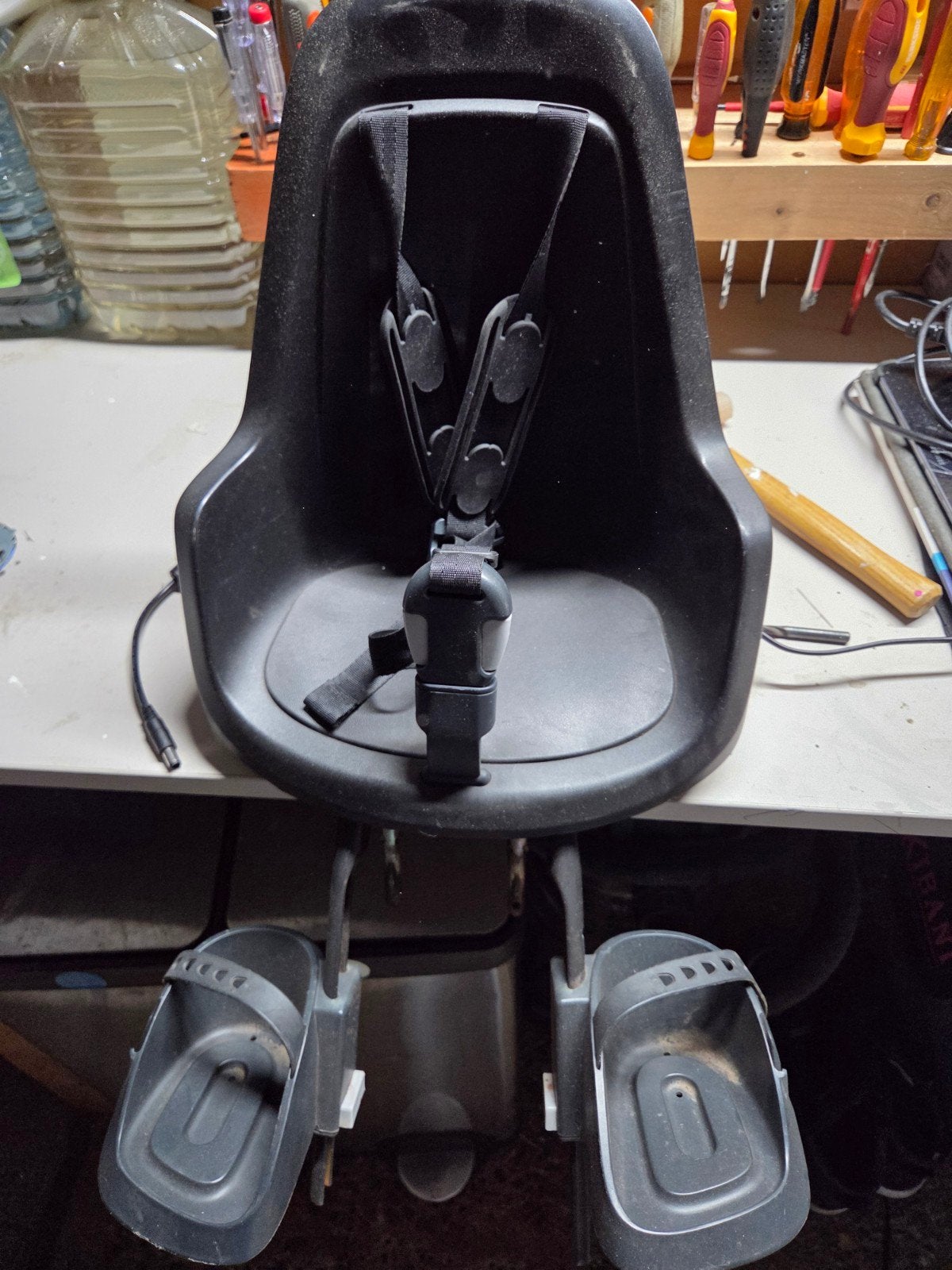 Bobike Mini ONE fietsstoeltje met windscherm, Ophalen, 0 t/m 18 kg, Voorzitje, Bobike