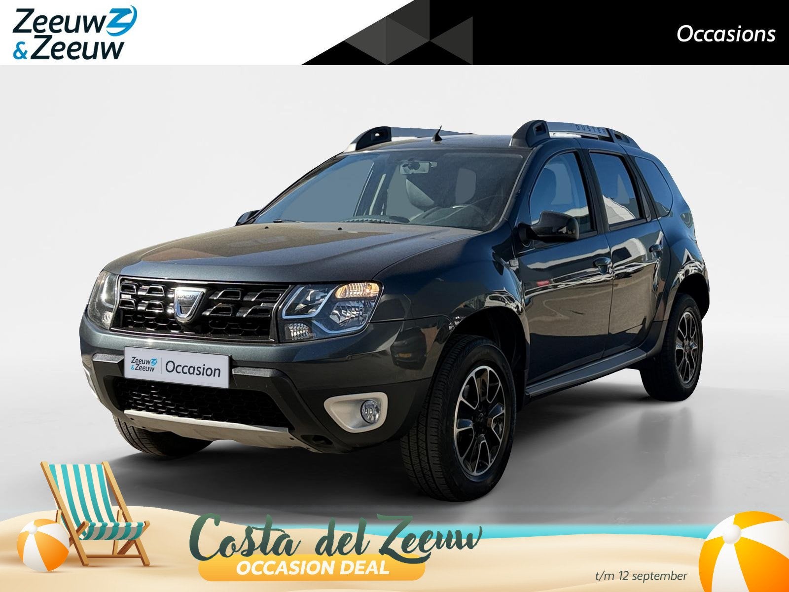 Dacia Duster 1.2 TCe 4x2 Blackshadow | Trekhaak | Navigatie, Auto's, Dacia, Voorwielaandrijving, 12 maanden, 125 pk, Gebruikt