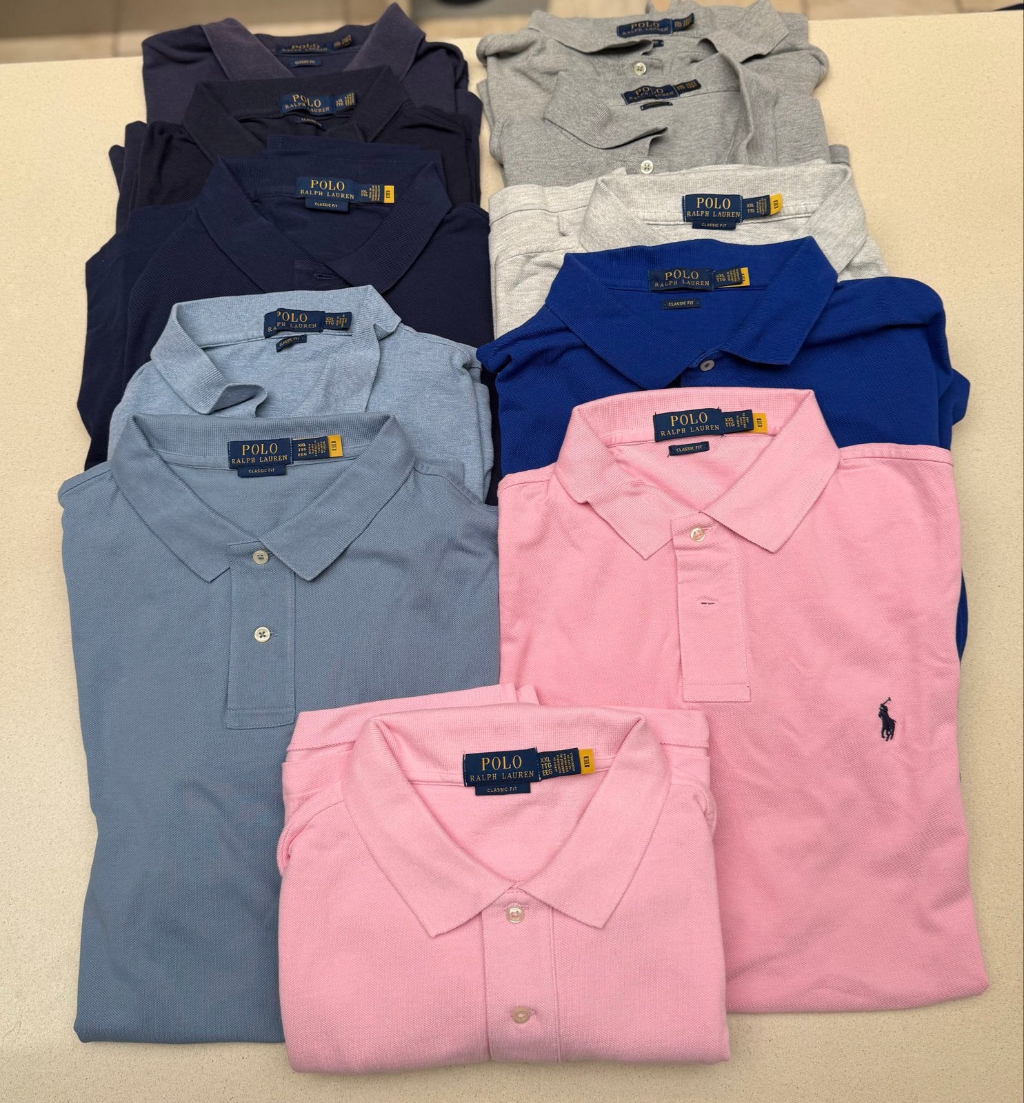 10x Polo Ralph Lauren Polo shirts - diverse kleuren XXL, Kleding | Heren, Polo's, Ophalen of Verzenden, Gedragen, Overige maten