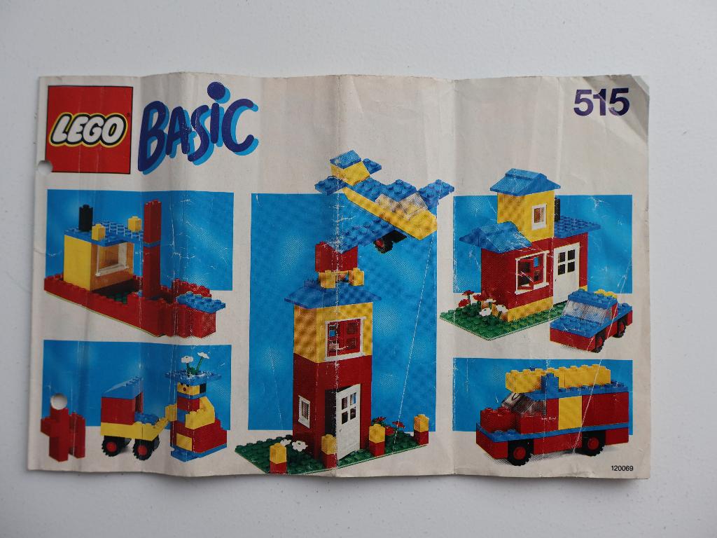 Lego Basic Universal Building Set 515 Basic Building Set, Gebruikt, Overige thema's, Lego, Compleet