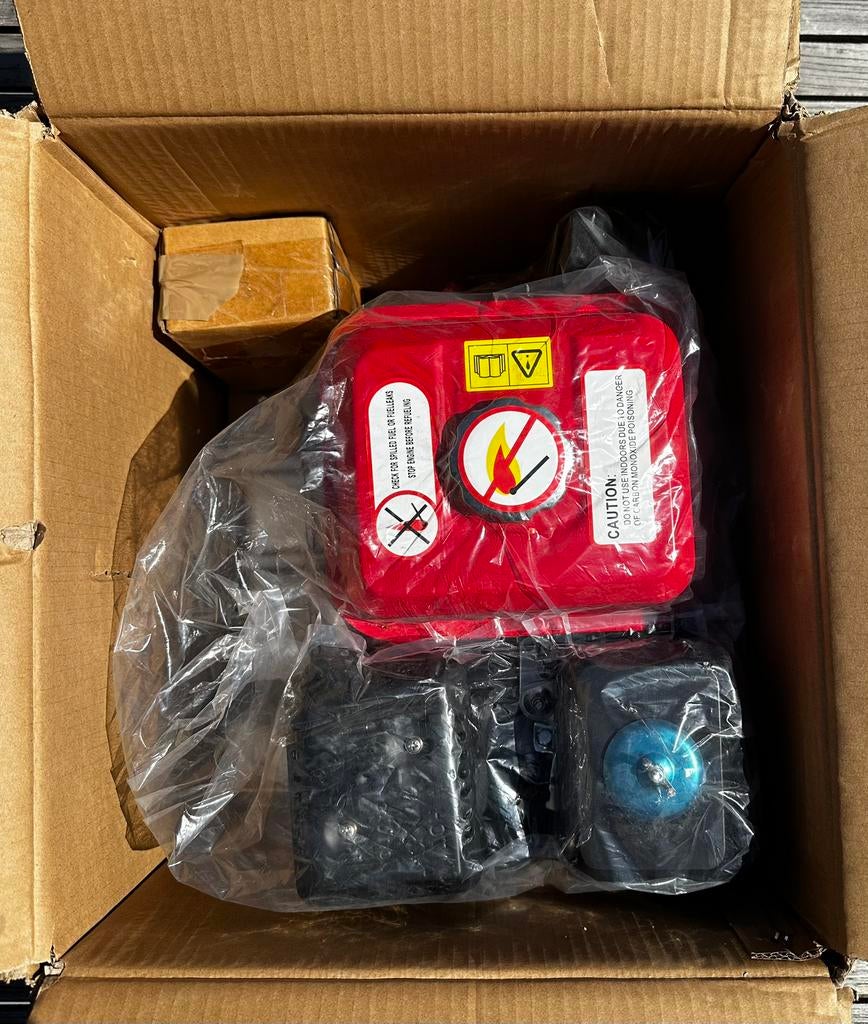 Nieuw 6.5 PK Benzinemotor met elektrische start met sleutels, Ophalen, Nieuw
