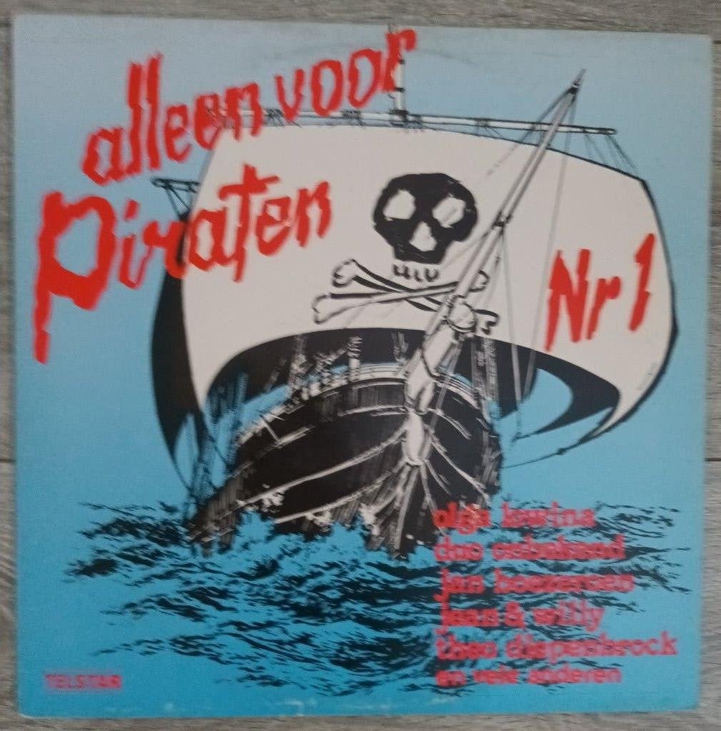 Alleen Voor Piraten Nr 1  (Telstar LP), Cd's en Dvd's, Vinyl | Nederlandstalig, LP, Fotohoes, Overige formaten, Ophalen of Verzenden
