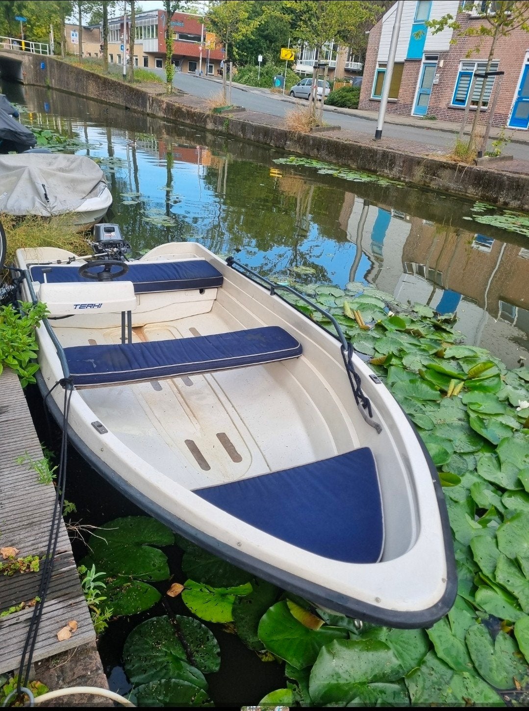 Bootje met 6pk, Ophalen, Gebruikt, Overige typen