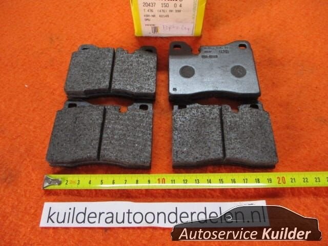 Remblokken voorzijde BMW E12 E24 E9 E10 E3 1800ti 1600ti Tex, -, -, Nieuw, Ophalen of Verzenden