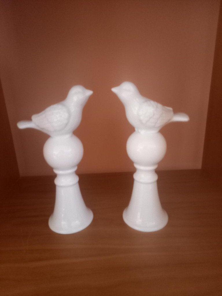 Set witte vogels, Antiek en Kunst, Ophalen of Verzenden