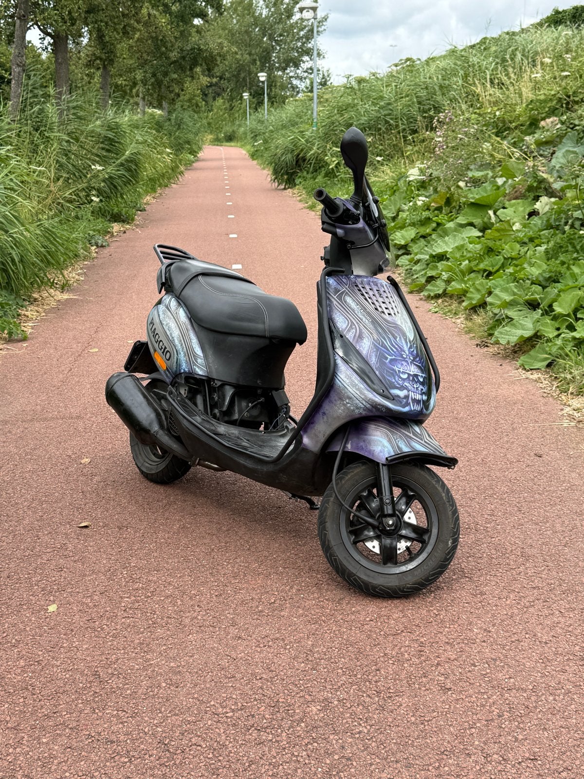 Piaggio Zip Custom 125cc - Unieke Scooter te koop/te ruil, Ophalen of Verzenden, Gebruikt, Benzine, Zip