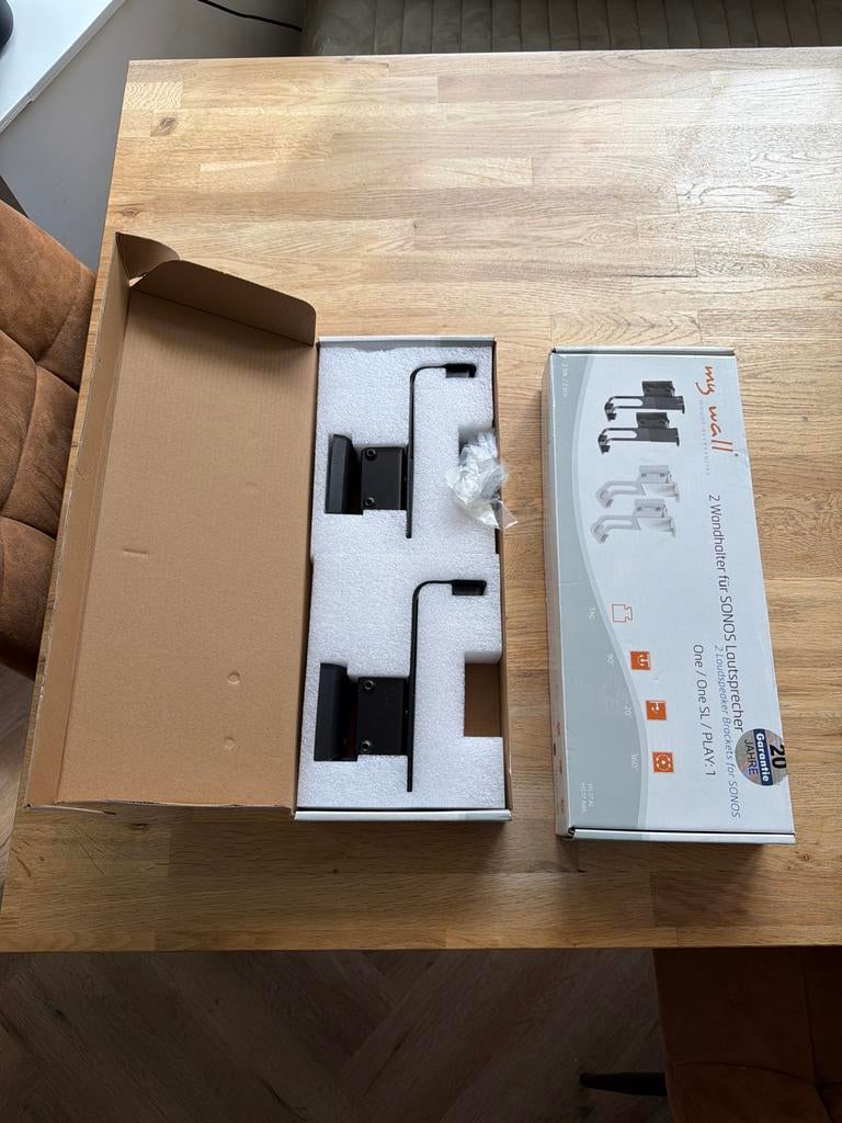 Sonos One/Play 1 Muurbeugels 3 stuks, Audio, Tv en Foto, Luidsprekers, Overige merken, Overige typen, Ophalen of Verzenden, Zo goed als nieuw