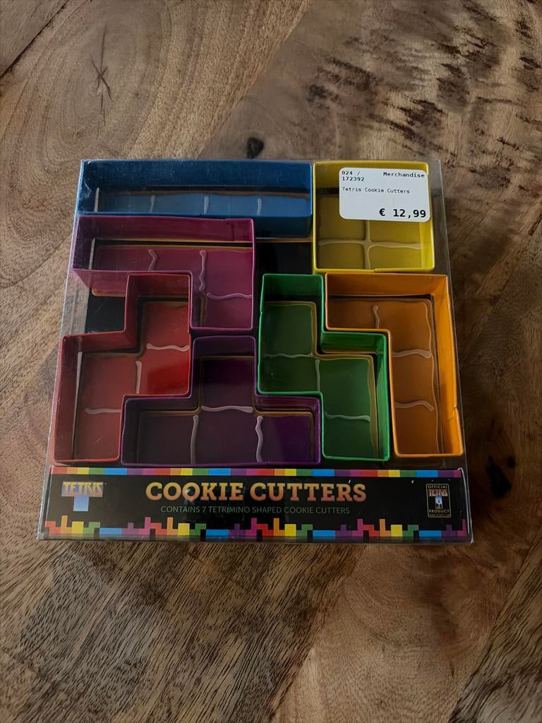 Tetris Cookie Cutters - 7-delige set, Ophalen, Nieuw