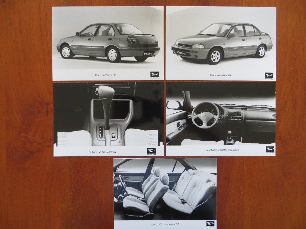 Daihatsu persfoto’s (varia) Cuore, Valéria, Taft, e.a., Ophalen of Verzenden, Nieuw, Overige merken