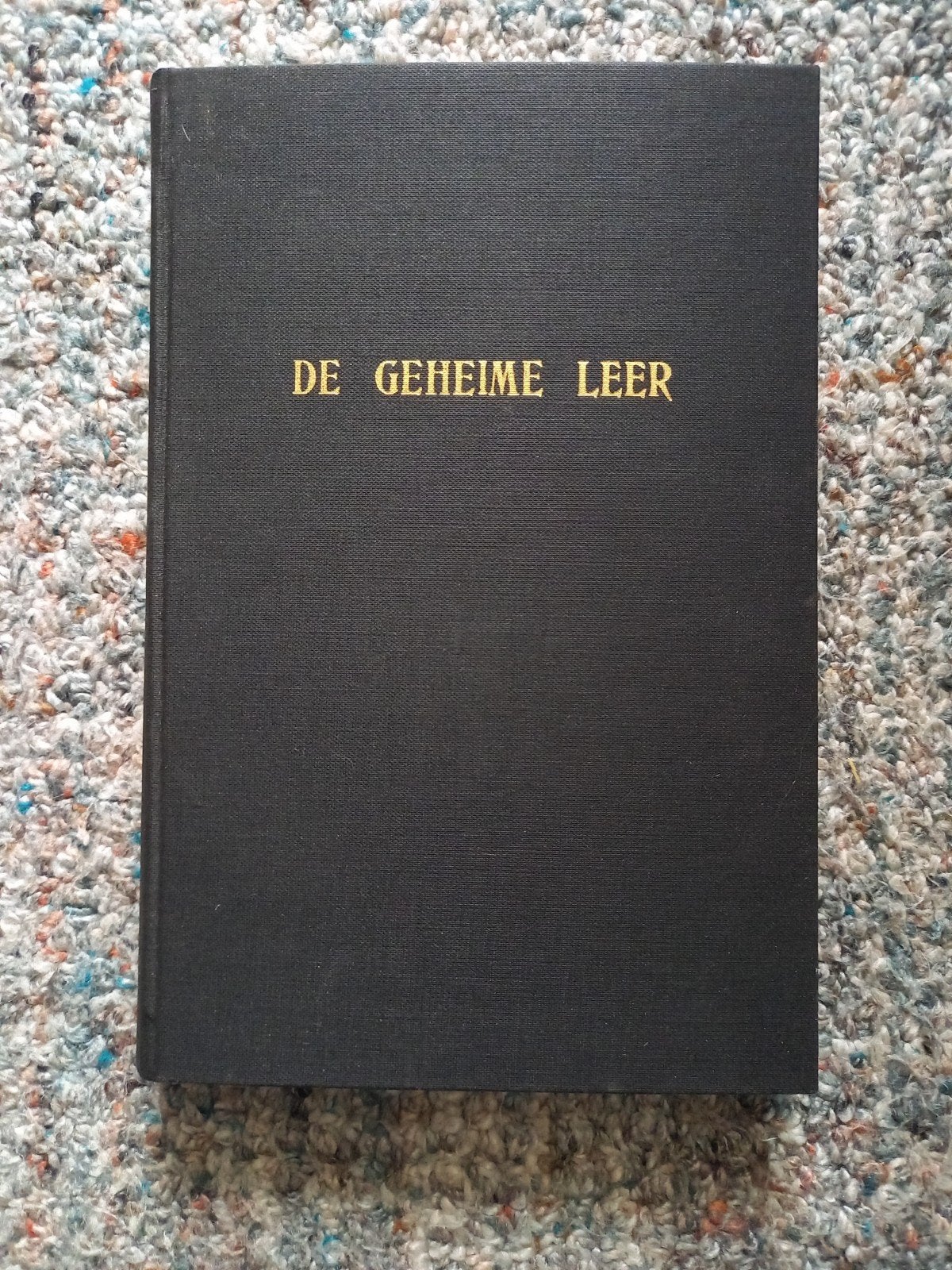 w12 De Geheime Leer - H.P. Blavatsky (Deel I: Cosmogenesis), Ophalen of Verzenden