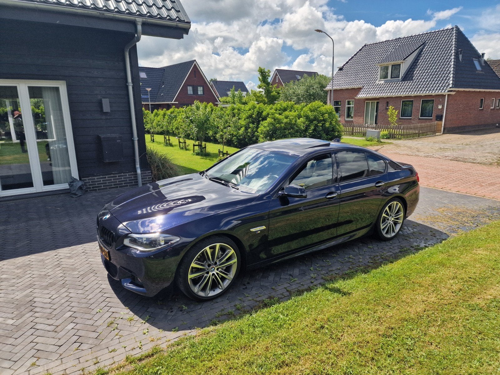 BMW 535I AUTOMAAT LPG G3 NAP., Auto's, BMW, Achterwielaandrijving, 2000 kg, Zwart, Origineel Nederlands