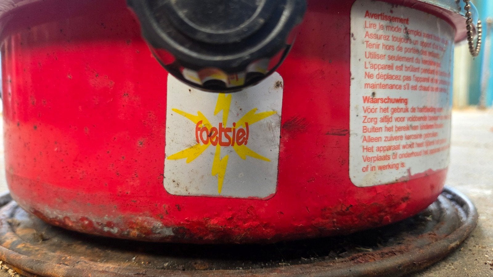 Foetsie Petroleumkachel - werking onbekend, Gebruikt, Overige brandstoffen, Petroleumkachel, Ophalen of Verzenden