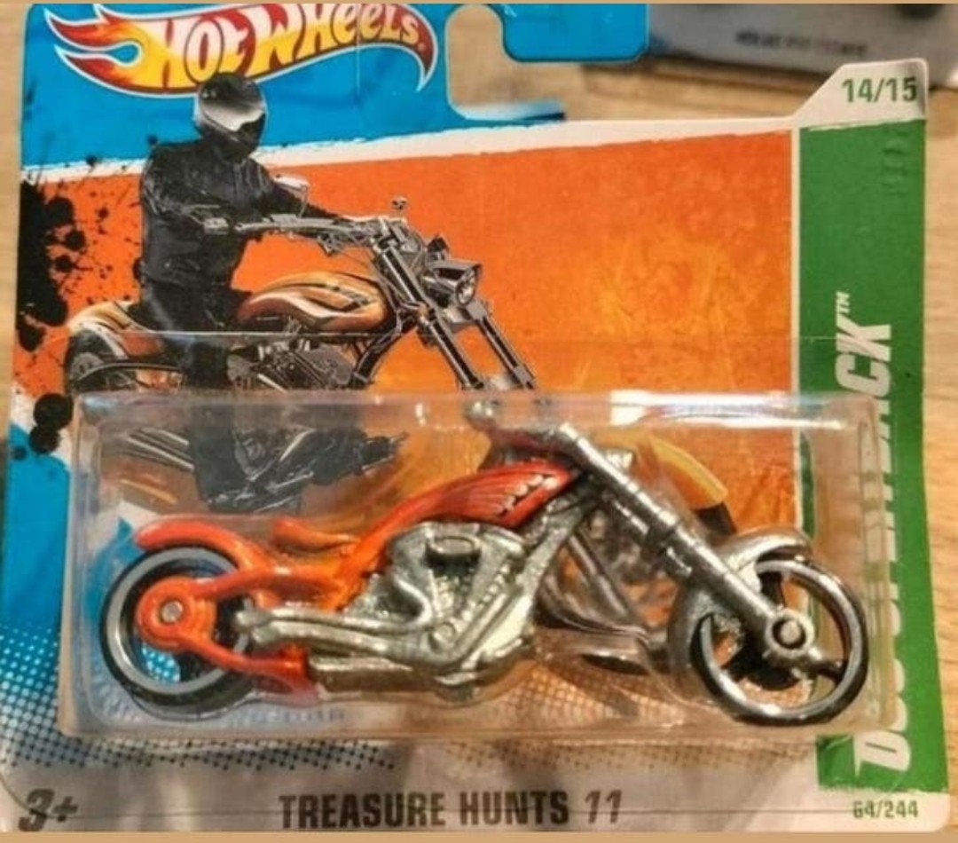 Treasure hunt DCC DOGSPLIT CHOPPER hotwheels zeldzaam 2011, Ophalen of Verzenden, Nieuw, Overige typen, Overige merken