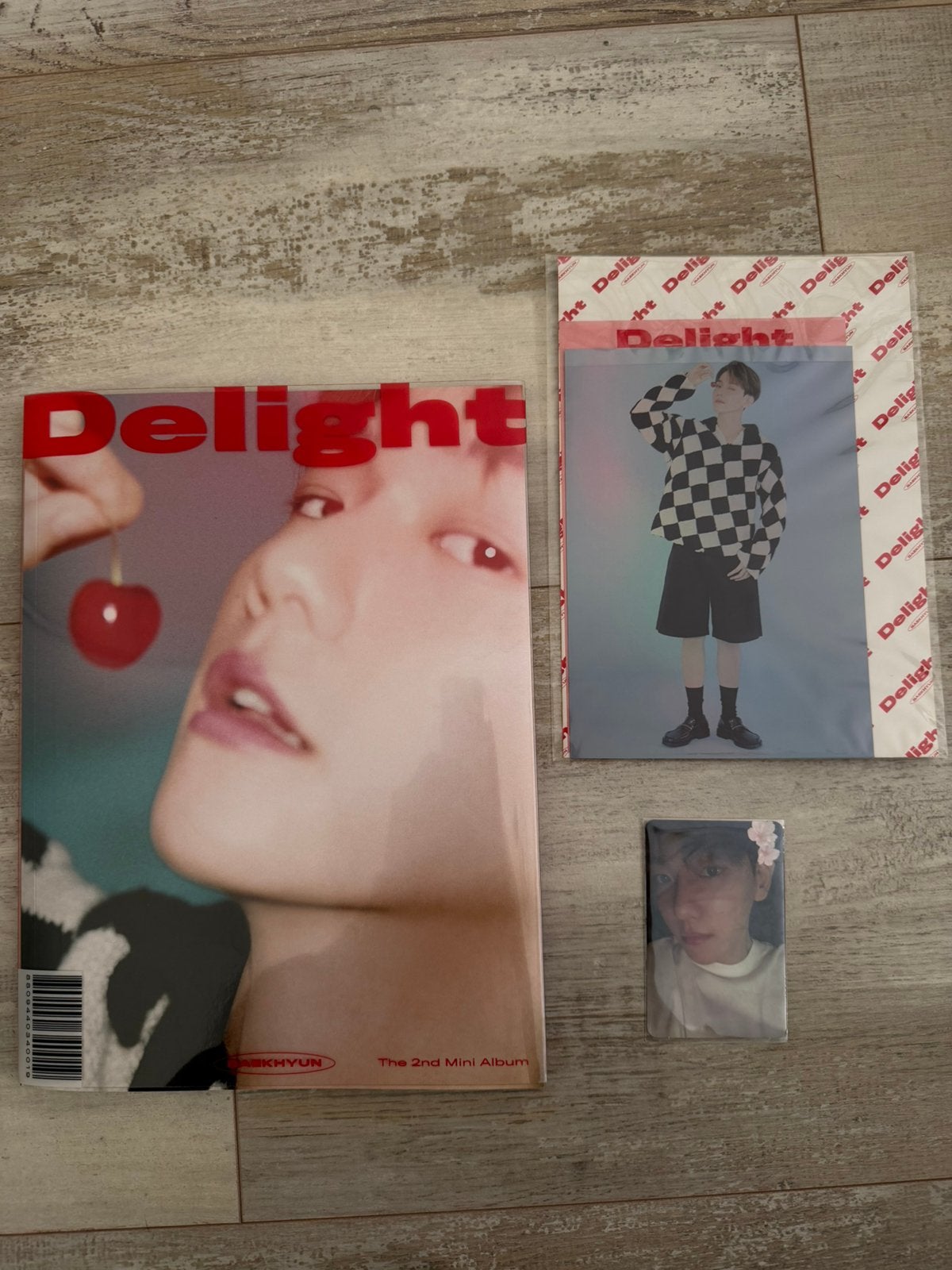Baekhyun 2nd Mini album Delight (kpop), Ophalen of Verzenden, Zo goed als nieuw, Album