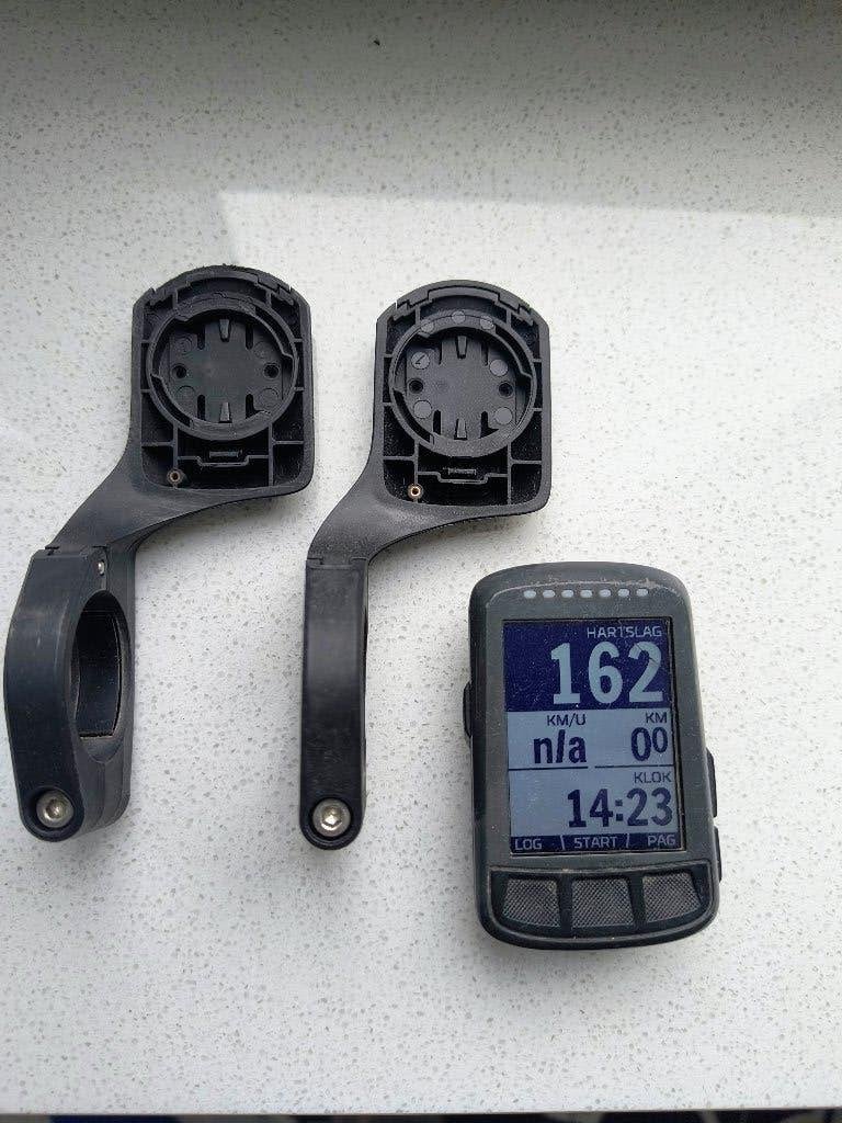Wahoo ELEMNT BOLT V1 GPS + sensor + 2 houders, Fietsen en Brommers, Ophalen, Draadloos, Gebruikt