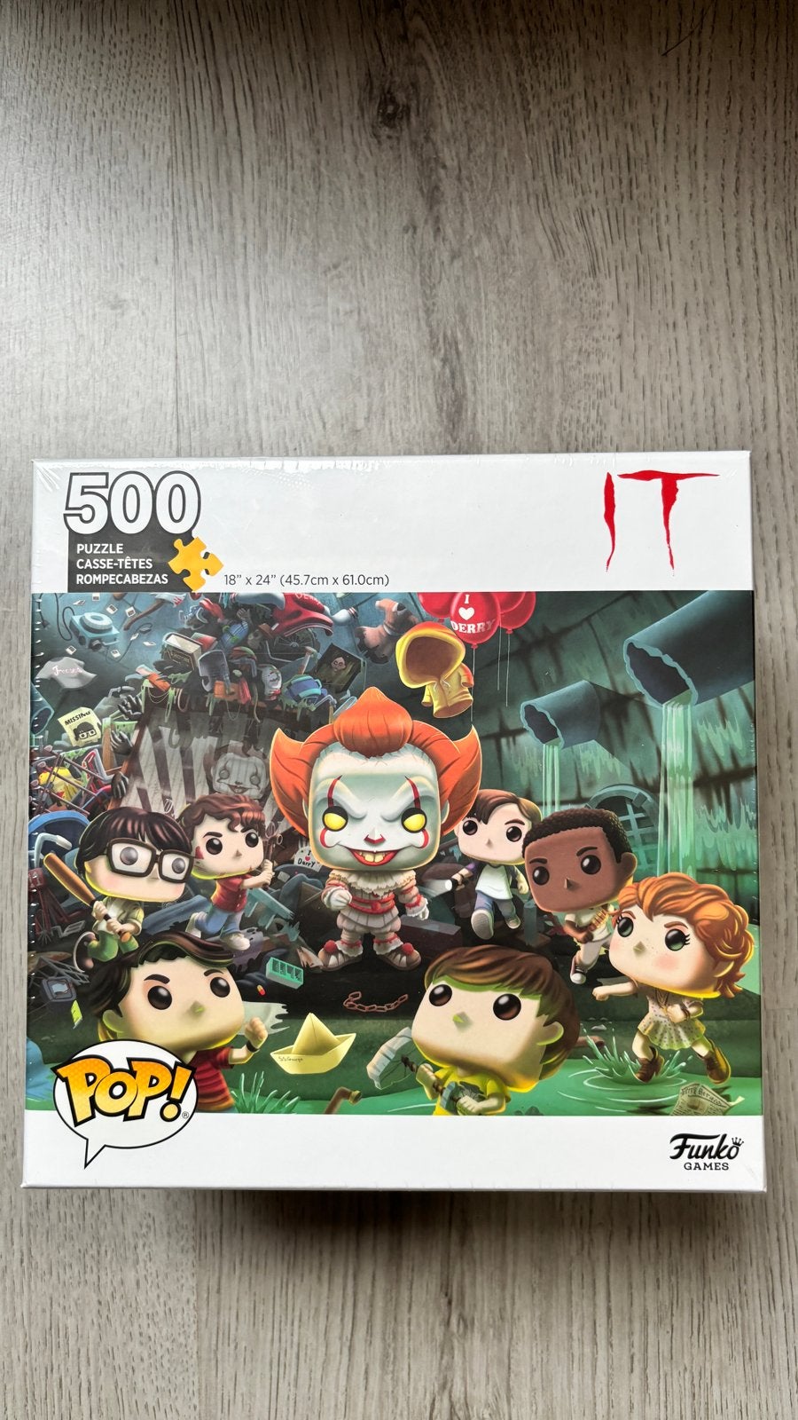 Funko Pop! IT Legpuzzel 500 stukjes - Nieuw, Ophalen, 500 t/m 1500 stukjes, Nieuw, Legpuzzel