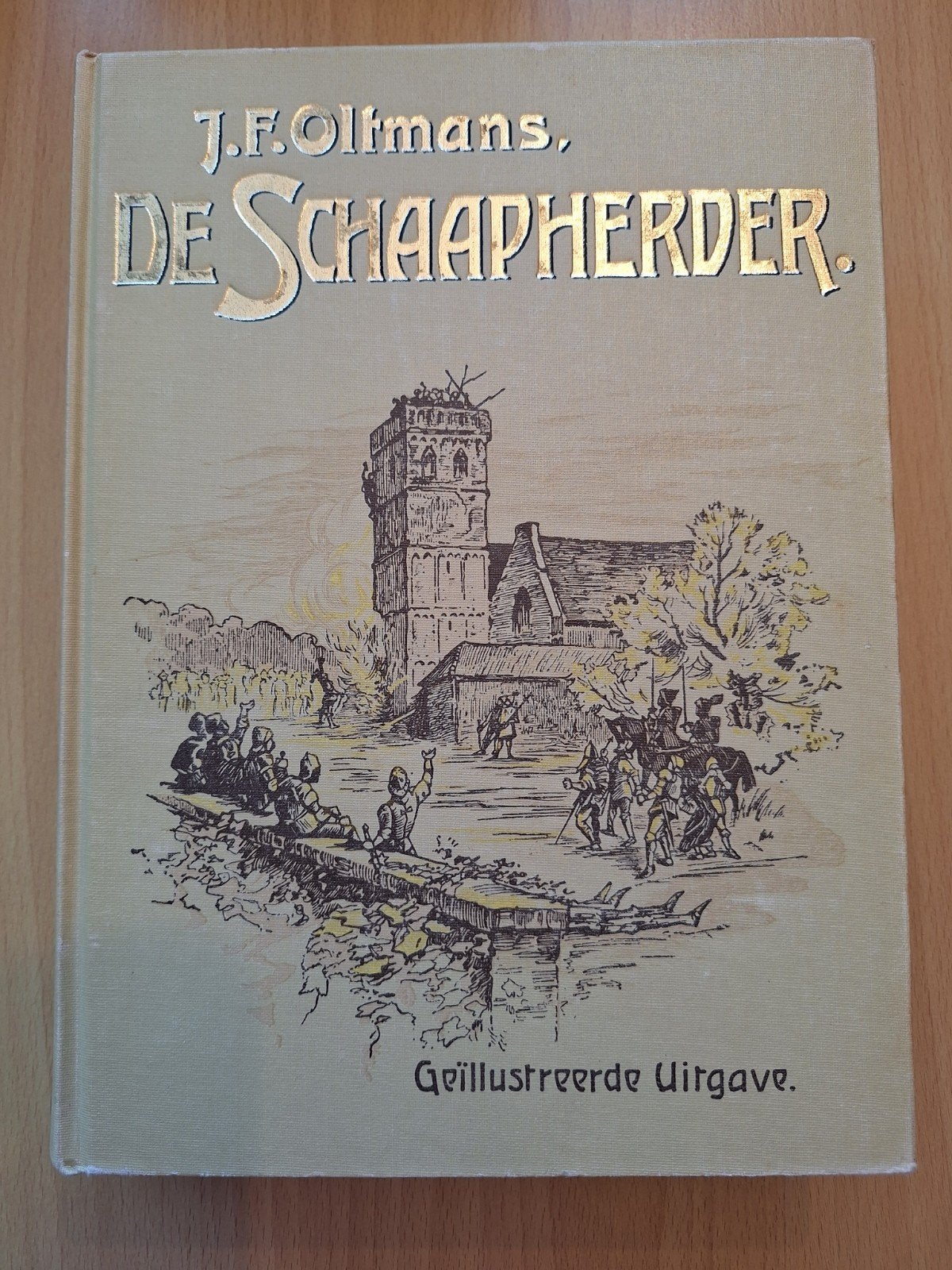 De Schaapherder - J.F. Oltmans (Geïllustreerde Uitgave), Ophalen of Verzenden, 20e eeuw of later, Zo goed als nieuw, J.F. Oltmans