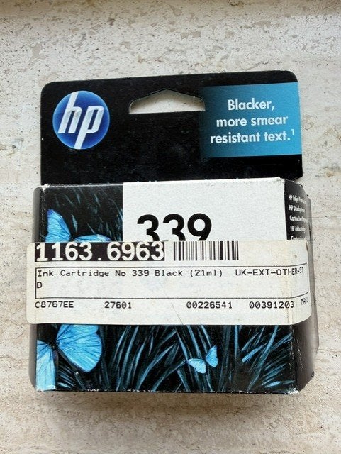 Te Koop : HP 339 cartridge, Ophalen of Verzenden, Nieuw, Cartridge, HP (ORIGINEEL)