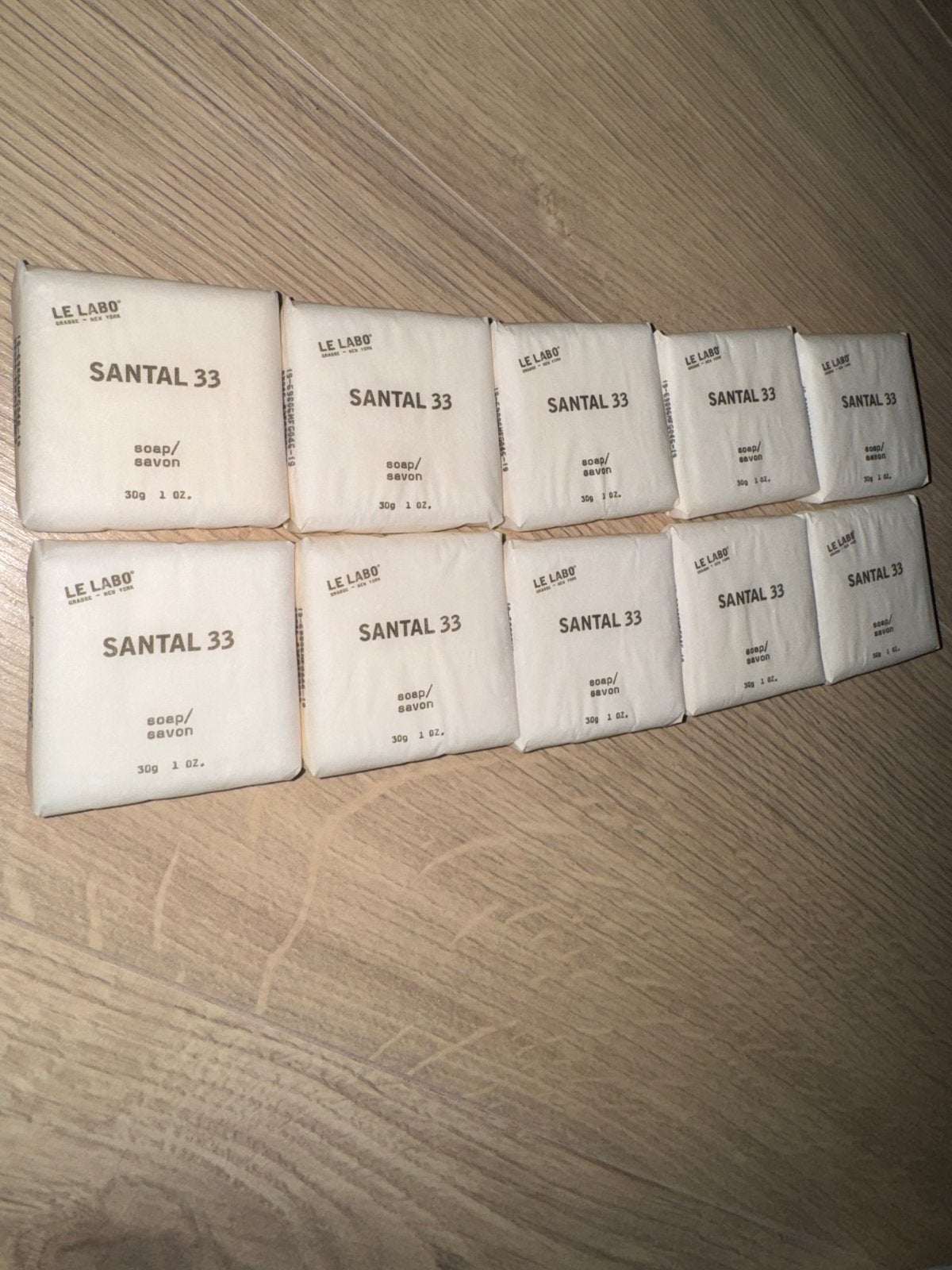 Le Labo Santal 33 Zeep - 30g (10 stuks), Verzenden, Nieuw, Bad & Douche