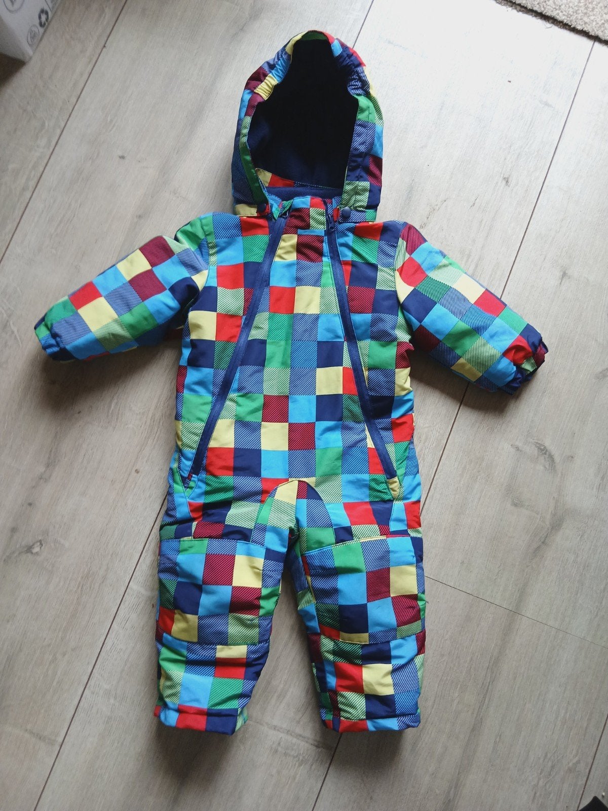 vrolijk clowns pak, SKI-PAK,babymaat74-80, Sport en Fitness, Skiën en Langlaufen, Overige merken, 100 tot 140 cm, Ophalen of Verzenden