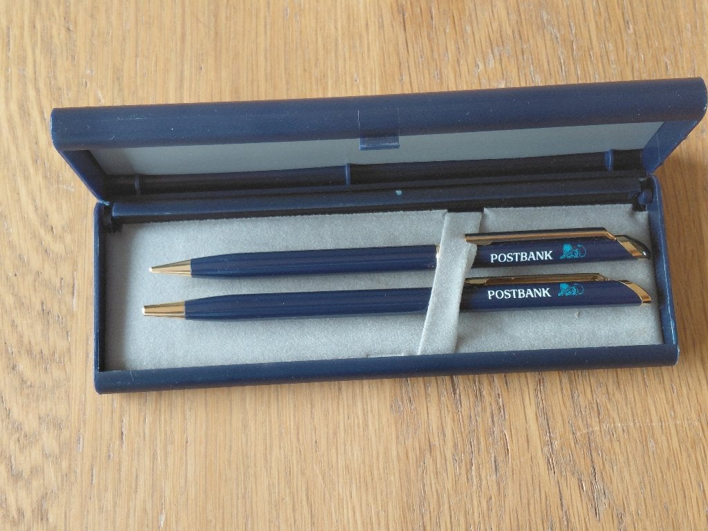 Te koop pennenset Postbank, Overige merken, Pennenset, Nieuw, Ophalen of Verzenden