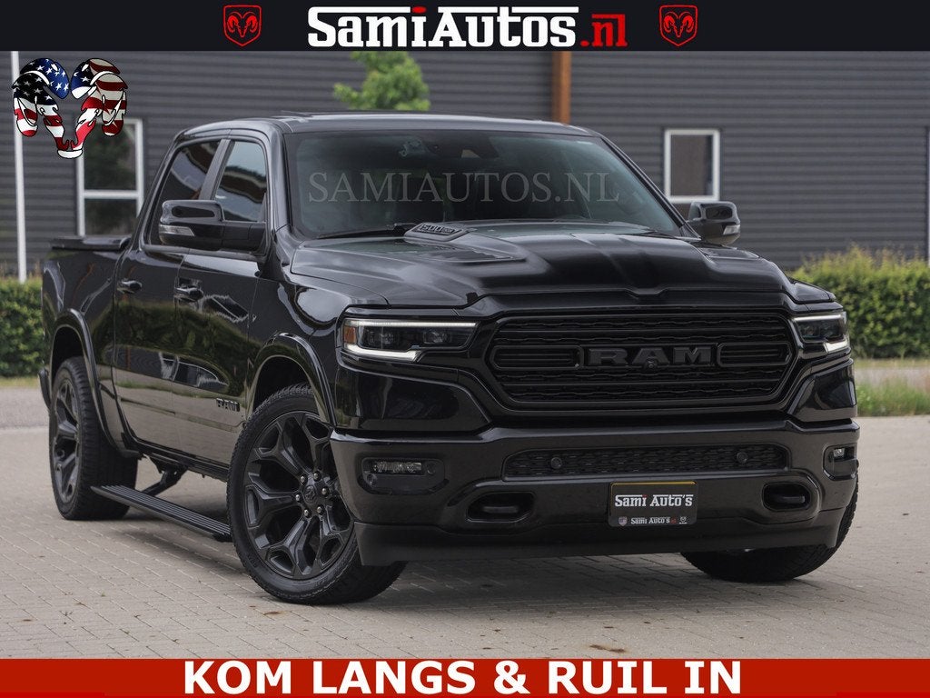 Dodge Ram 1500 LIMITED NIGHT | BOM VOL | HUD | MWK | LUCHTVE, Automaat, Gebruikt, 5654 cc, Met garantie (alle)